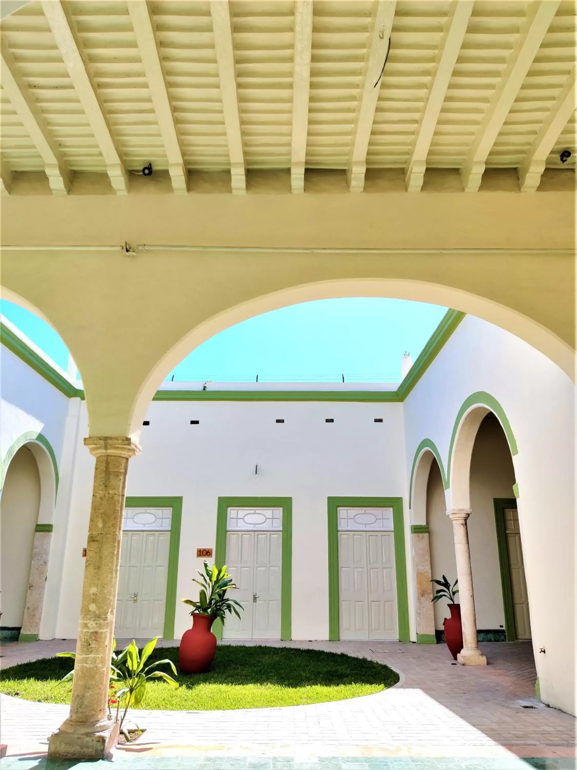 Patio in Hotel Boutique La Casona by Kavia