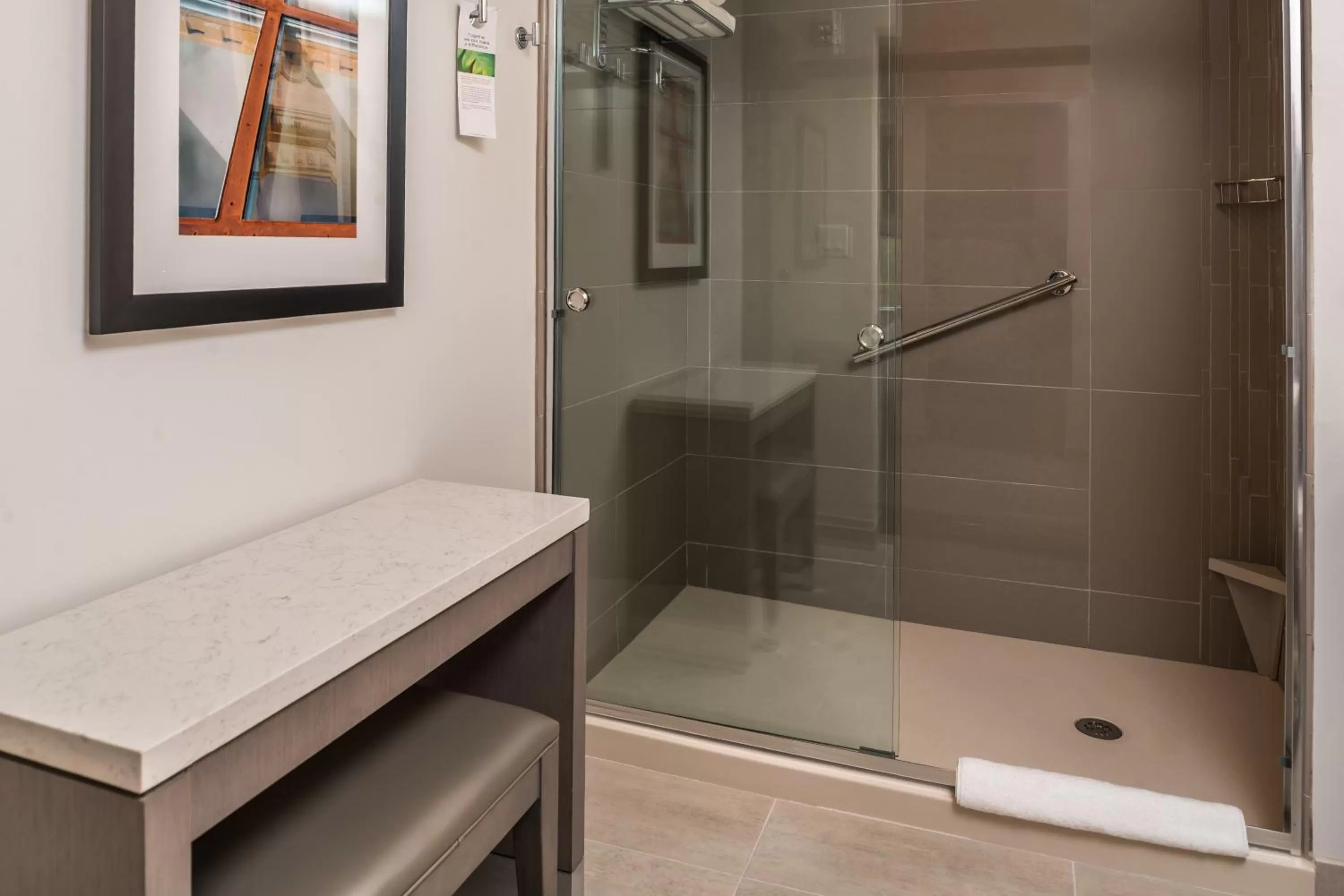 Shower in Hyatt House Raleigh/Rdu/Brier Creek