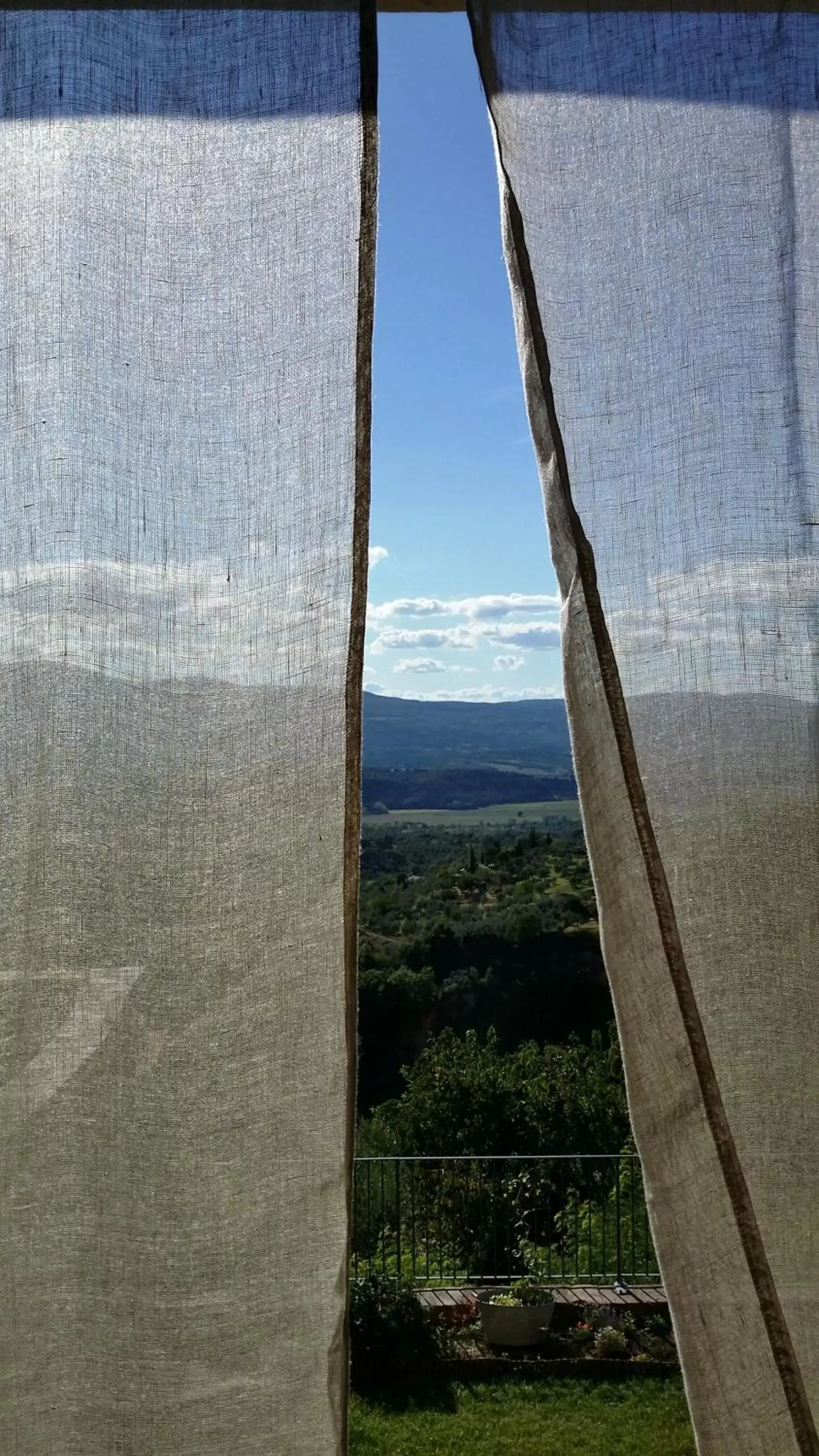 Landmark view in B&B La Casa del Sarto