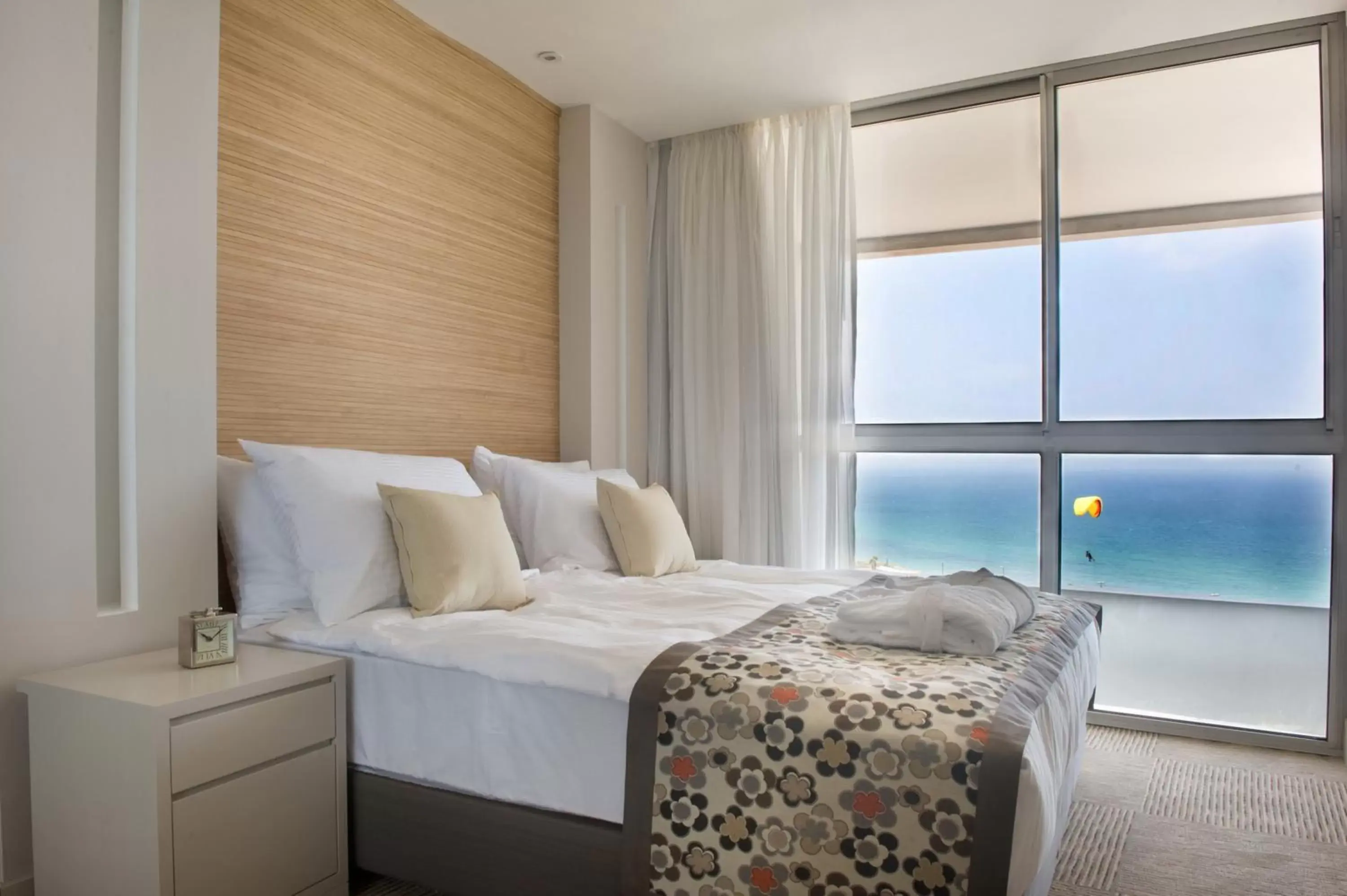 Bed in Ramada Hotel & Suites by Wyndham Netanya