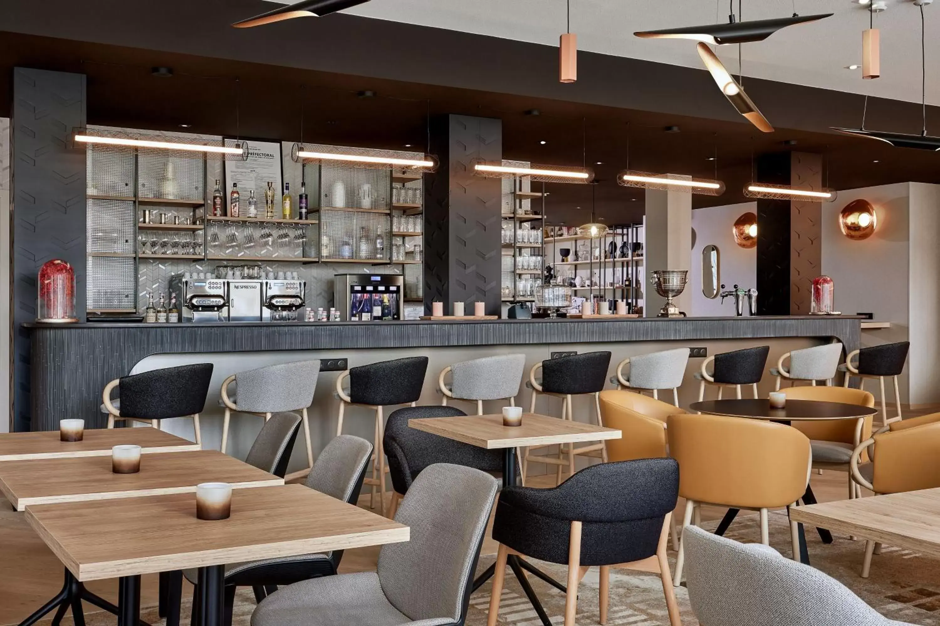 Restaurant/places to eat, Lounge/Bar in AC Hotel by Marriott Strasbourg