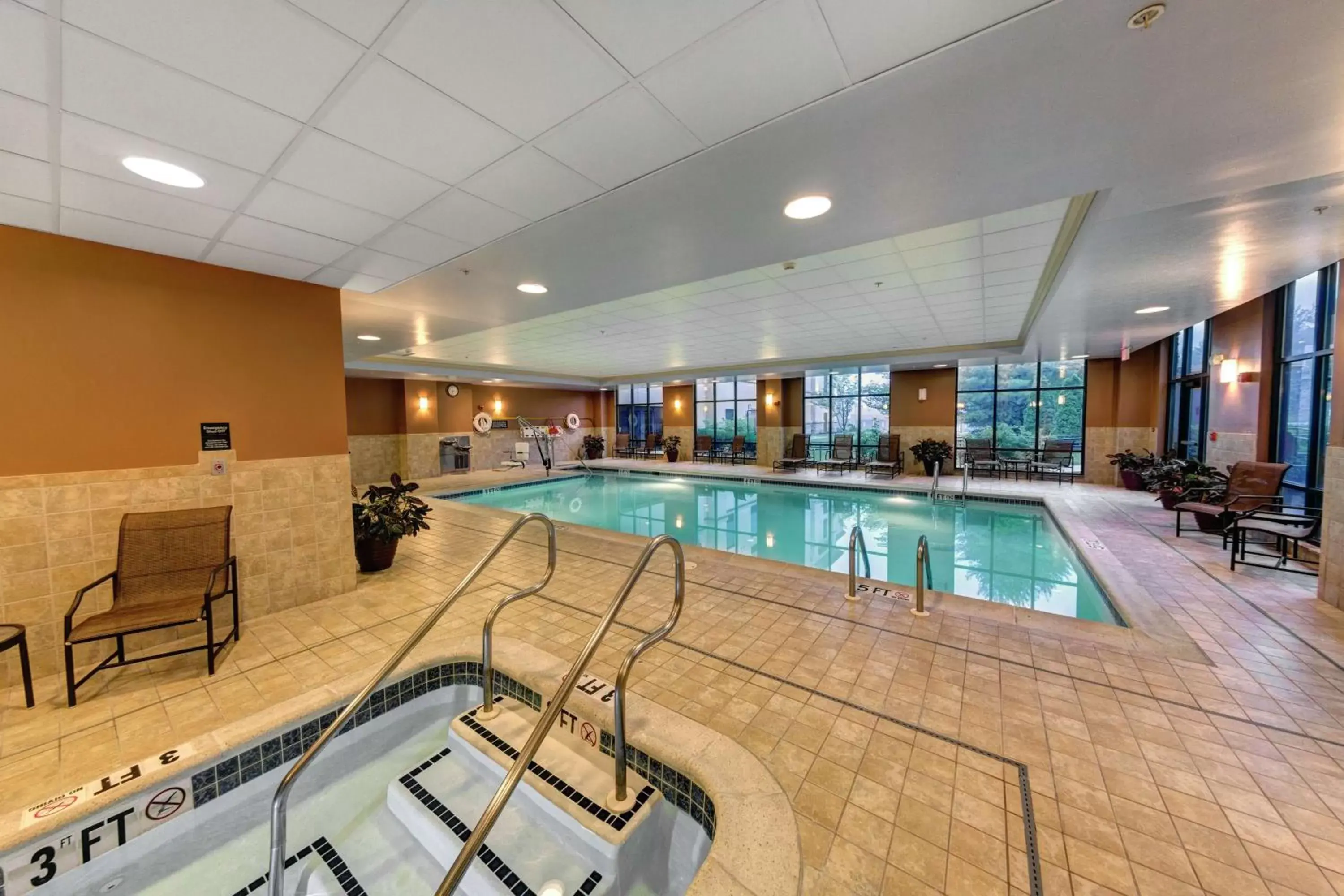 Pool view in Hampton Inn & Suites Chadds Ford Pool view in Hampton Inn & Suites Chadds Ford