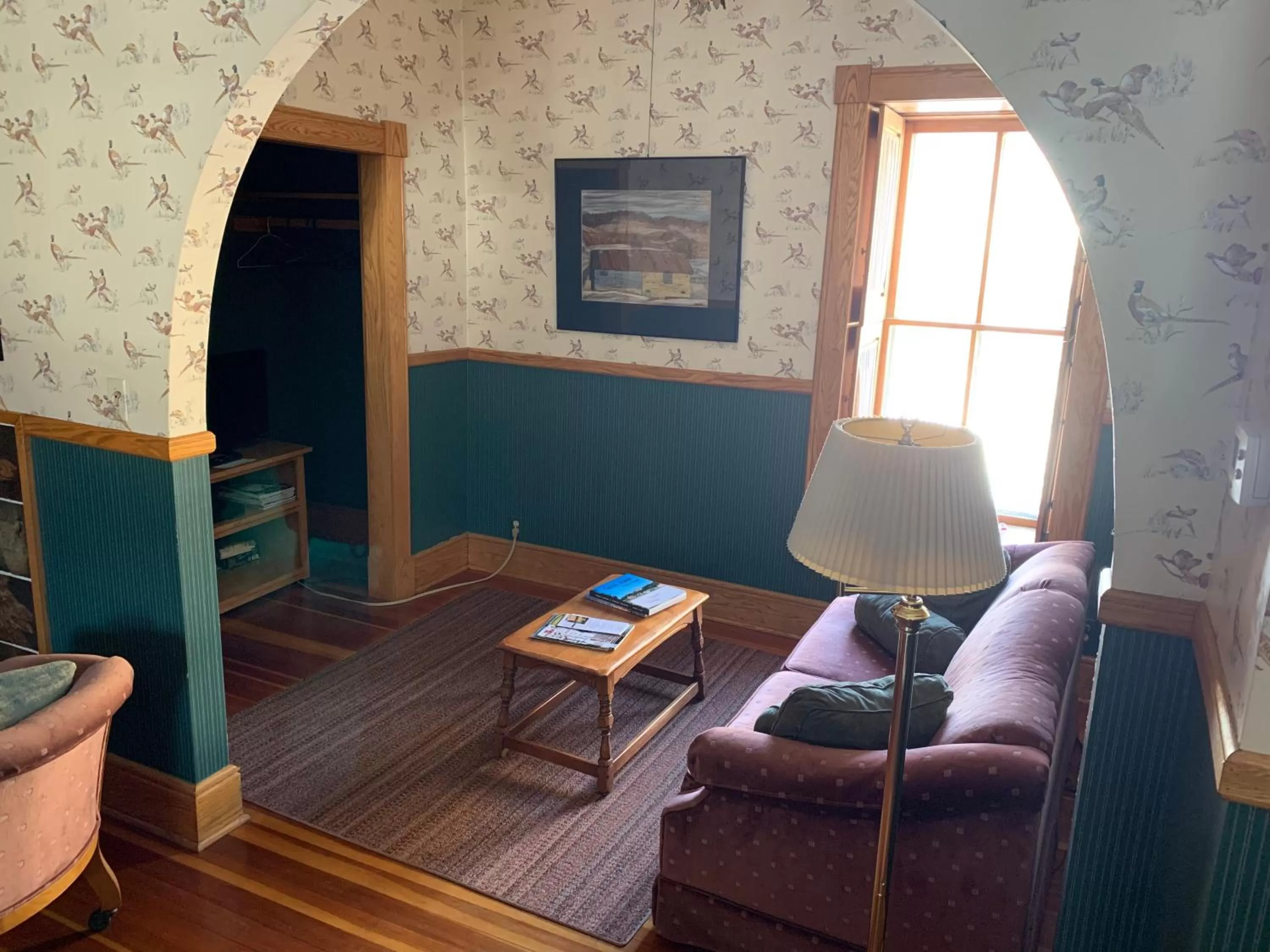 Seating Area in Abe's Spring Street Guest House