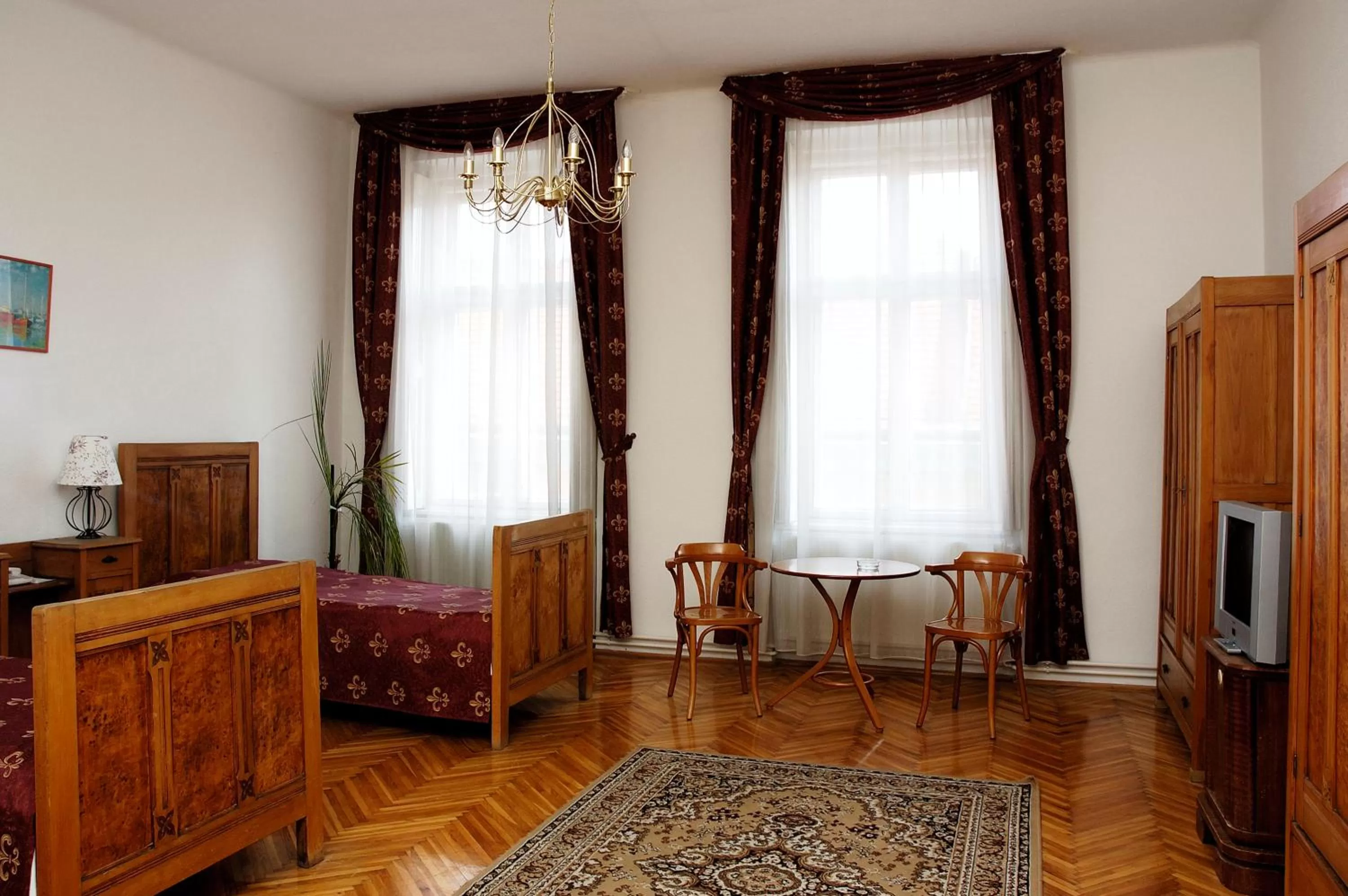 Photo of the whole room in Kalvin House Budapest