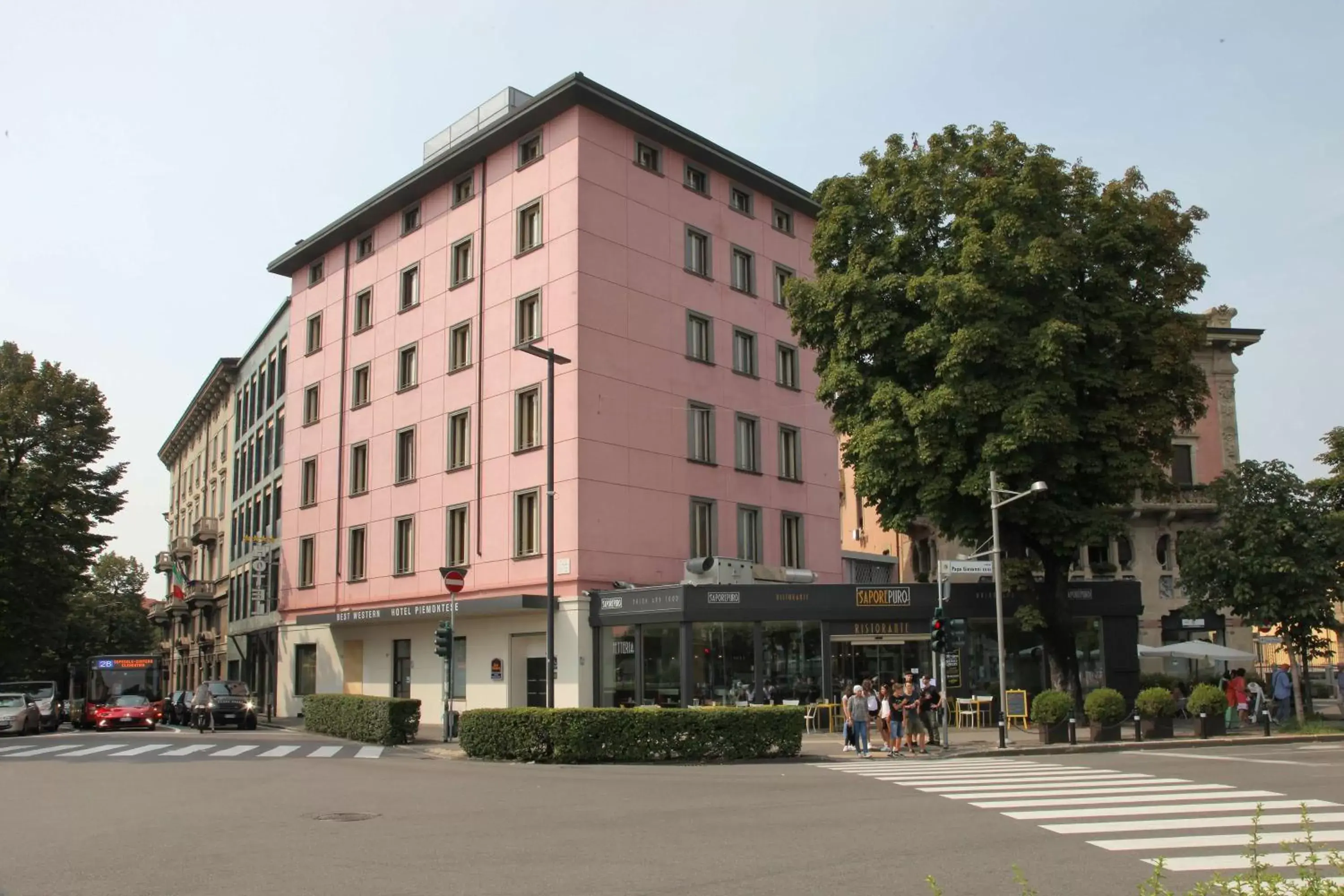 Property Building in Best Western Hotel Piemontese