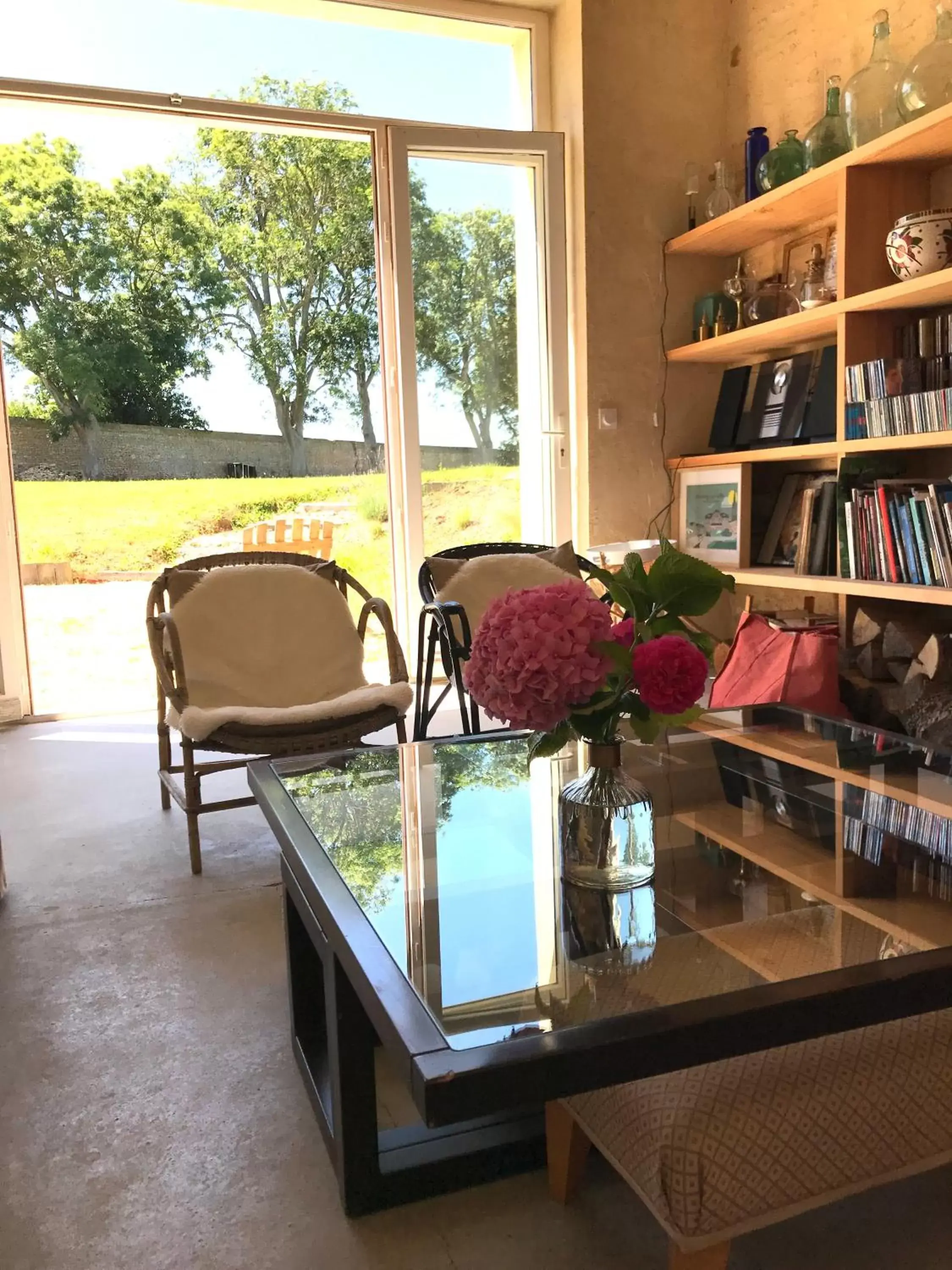 Living room in Les Granges Pelloquin