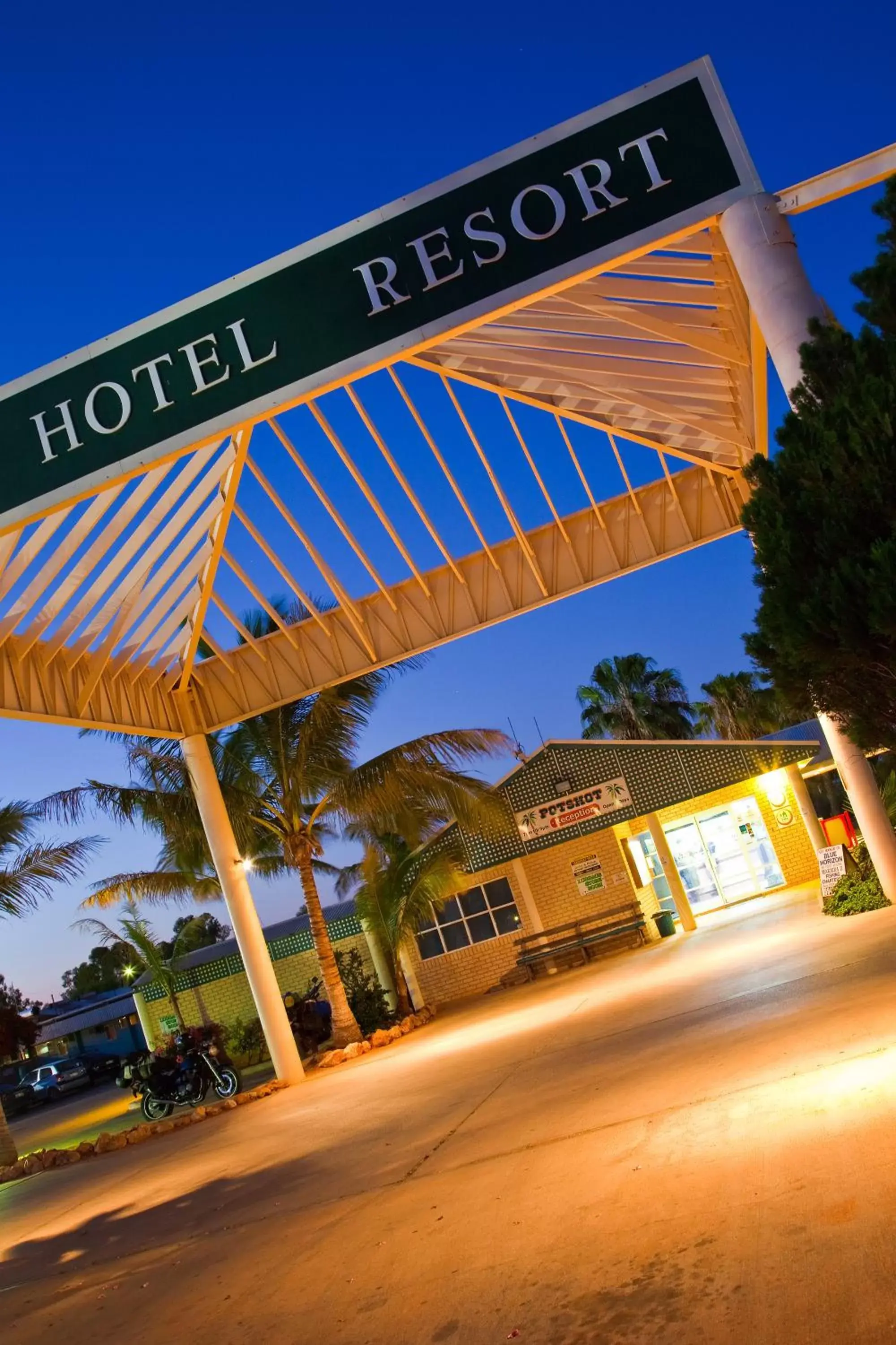 Facade/entrance, Property Building in Potshot Hotel Resort