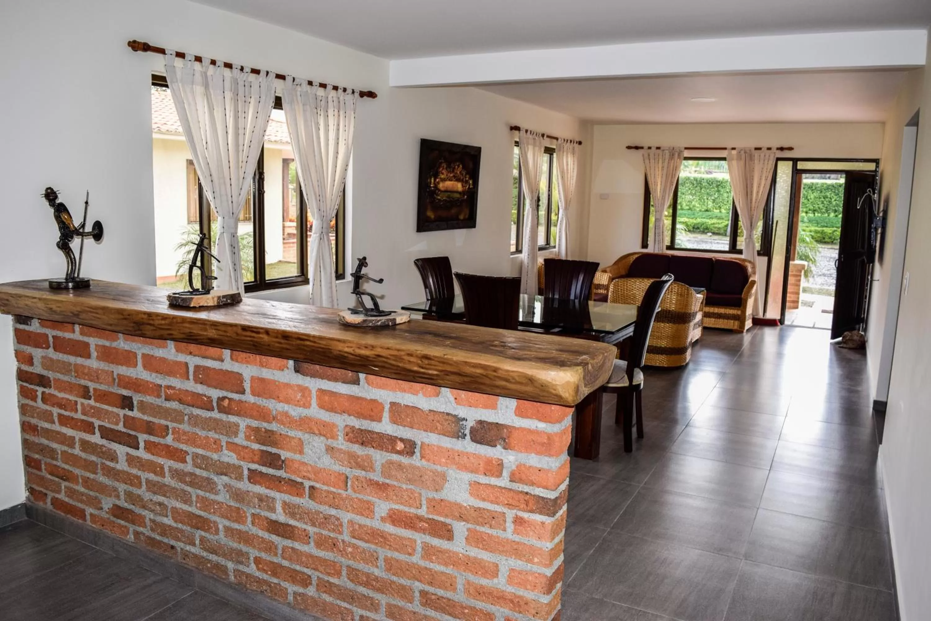 Lobby/Reception in La Victoria Hotel Campestre