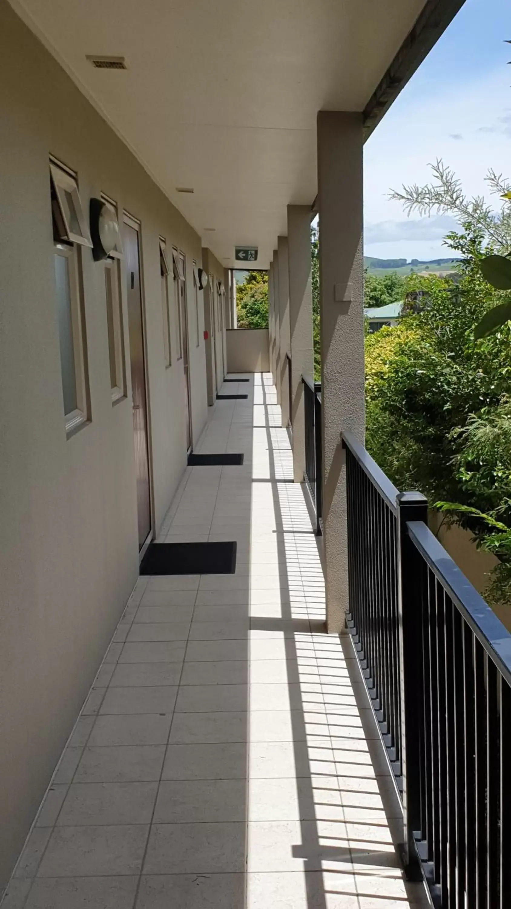 Balcony/Terrace in Chantillys Motor Lodge