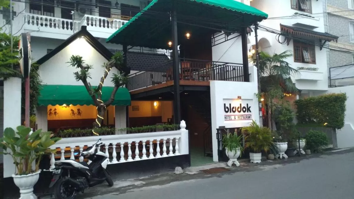 Property building in Bladok Hotel & Restaurant