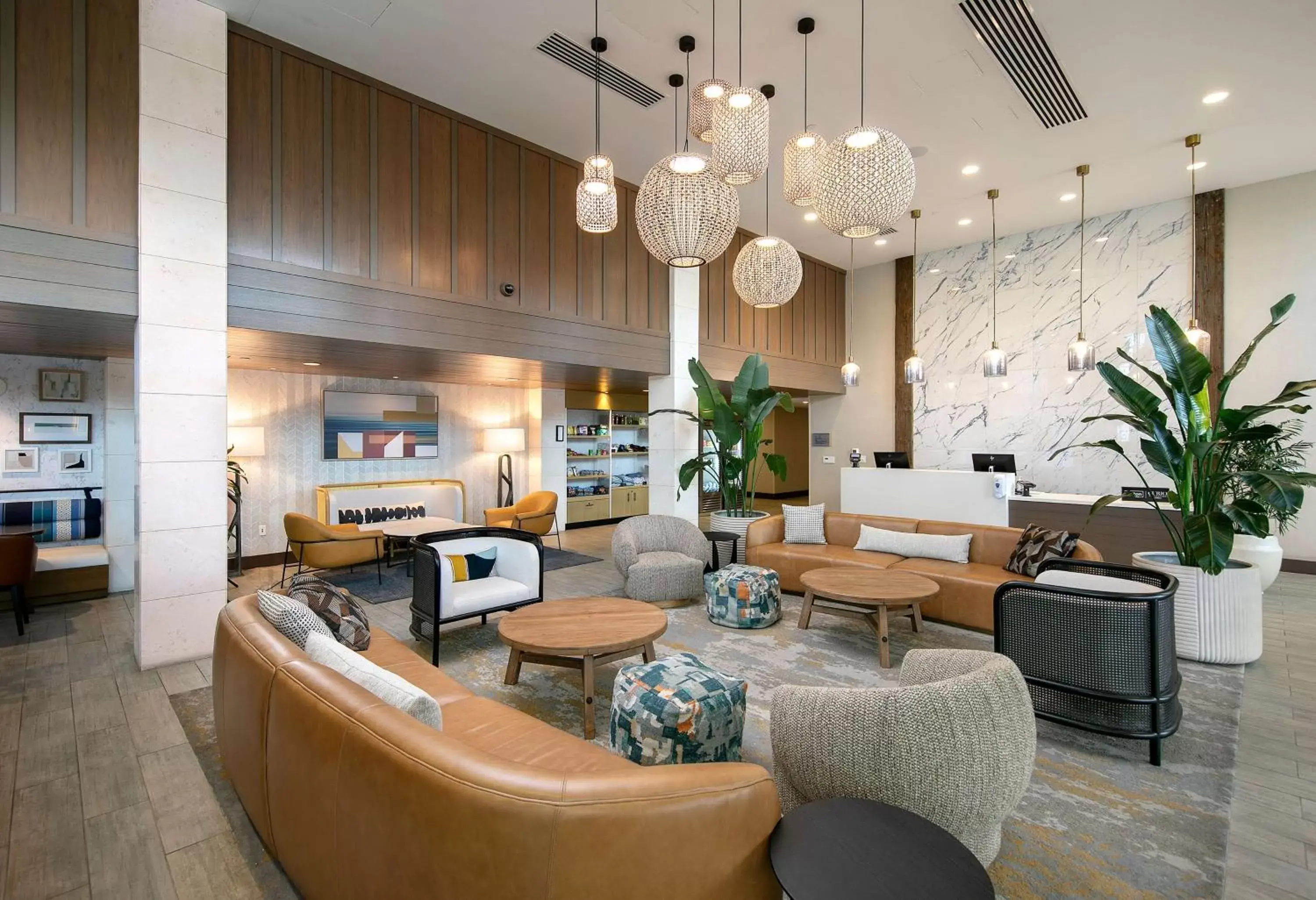 Lobby or reception in Inn at the Pier Pismo Beach, Curio Collection by Hilton Lobby or reception in Inn at the Pier Pismo Beach, Curio Collection by Hilton