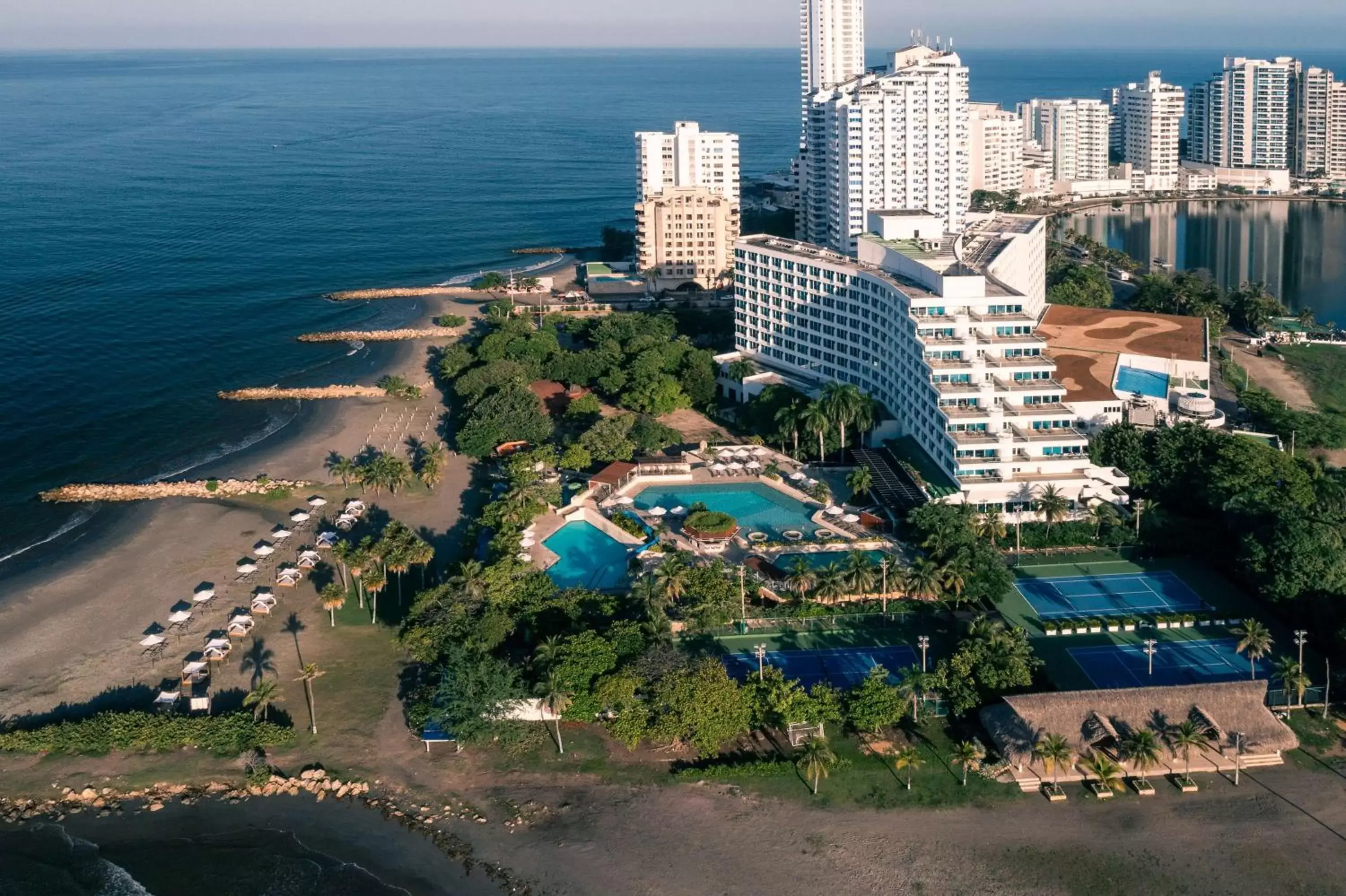 Property building, Bird's-eye View in Hilton Cartagena