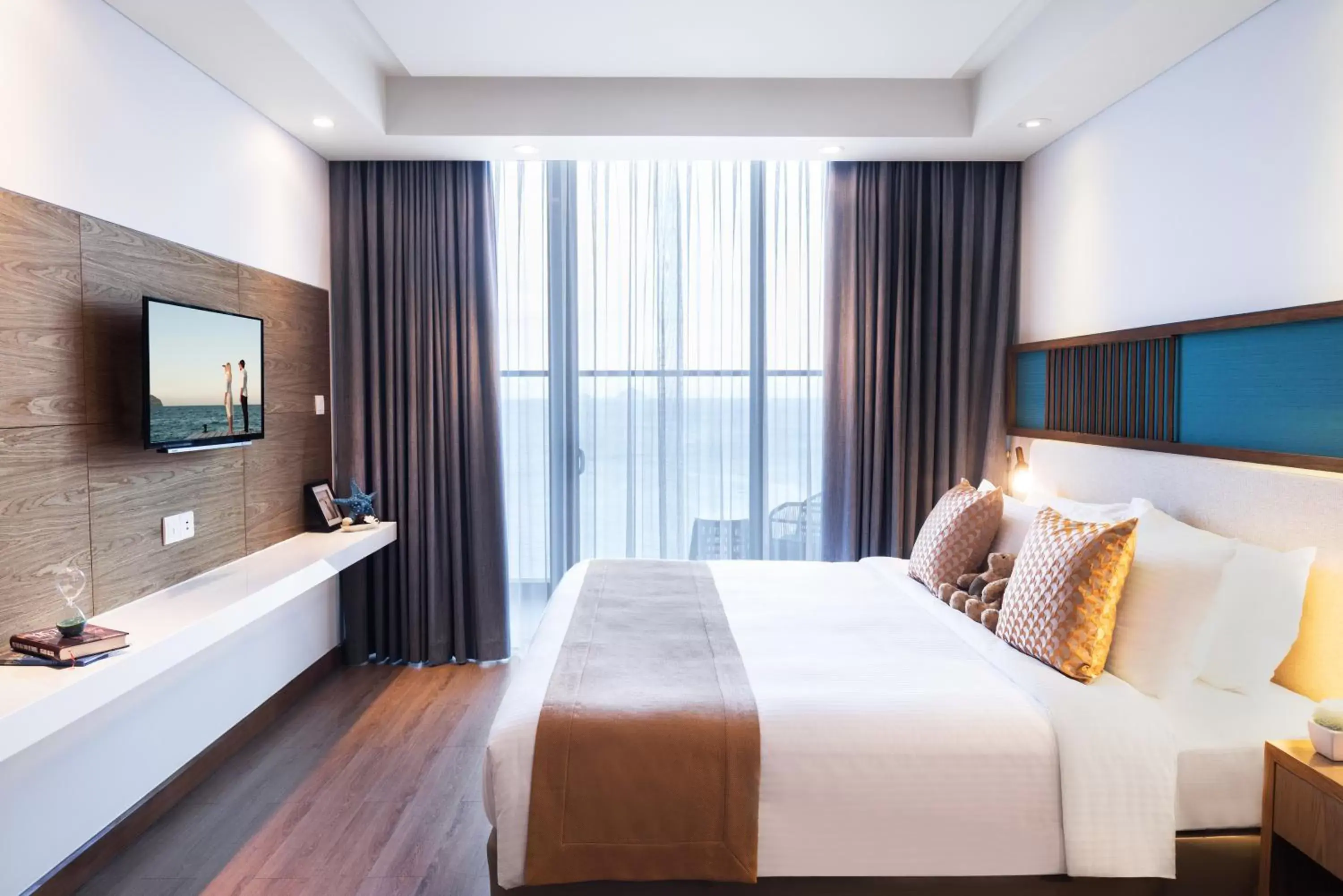 Bed in Citadines Bayfront Nha Trang