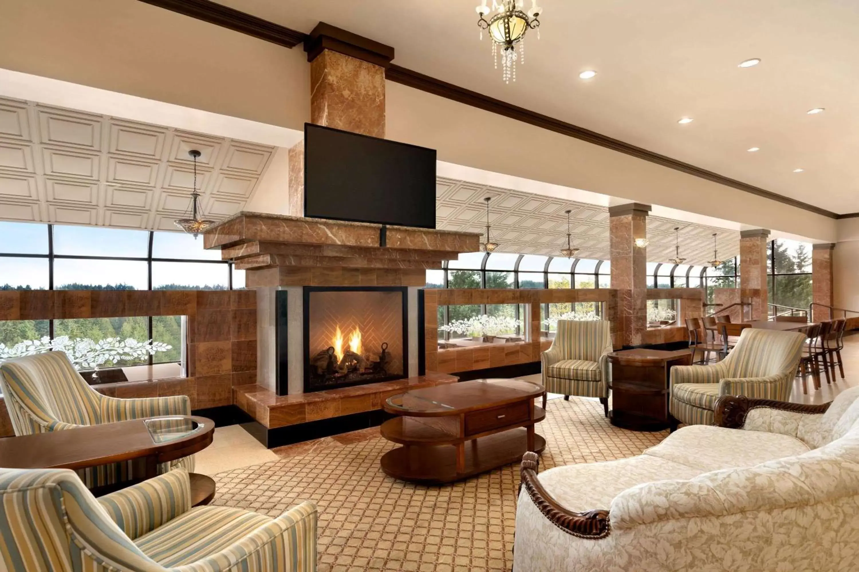 Lobby or reception, Seating Area in Baymont by Wyndham Bremerton WA