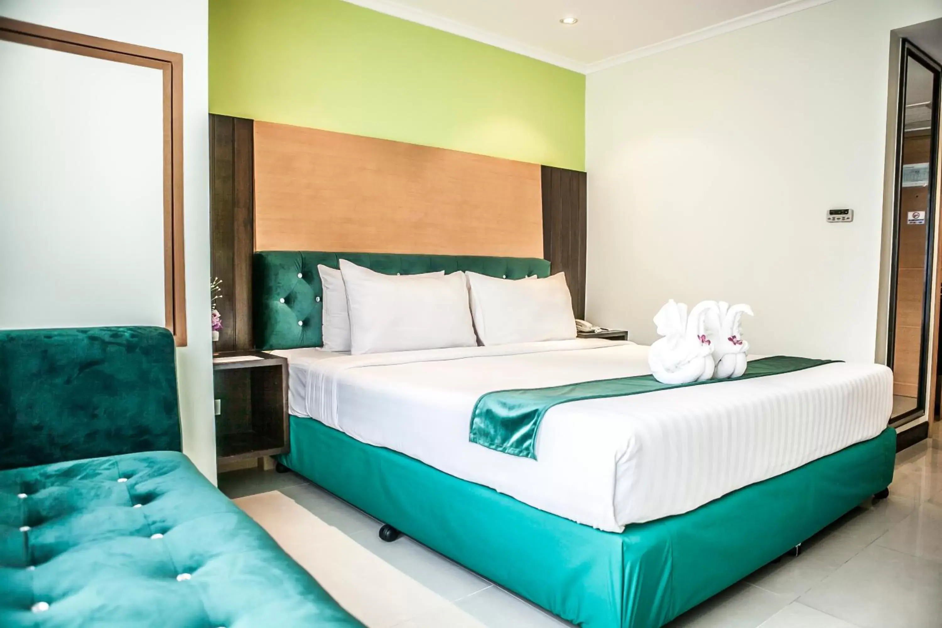 Bedroom, Bed in Citin Pratunam Bangkok by Compass Hospitality