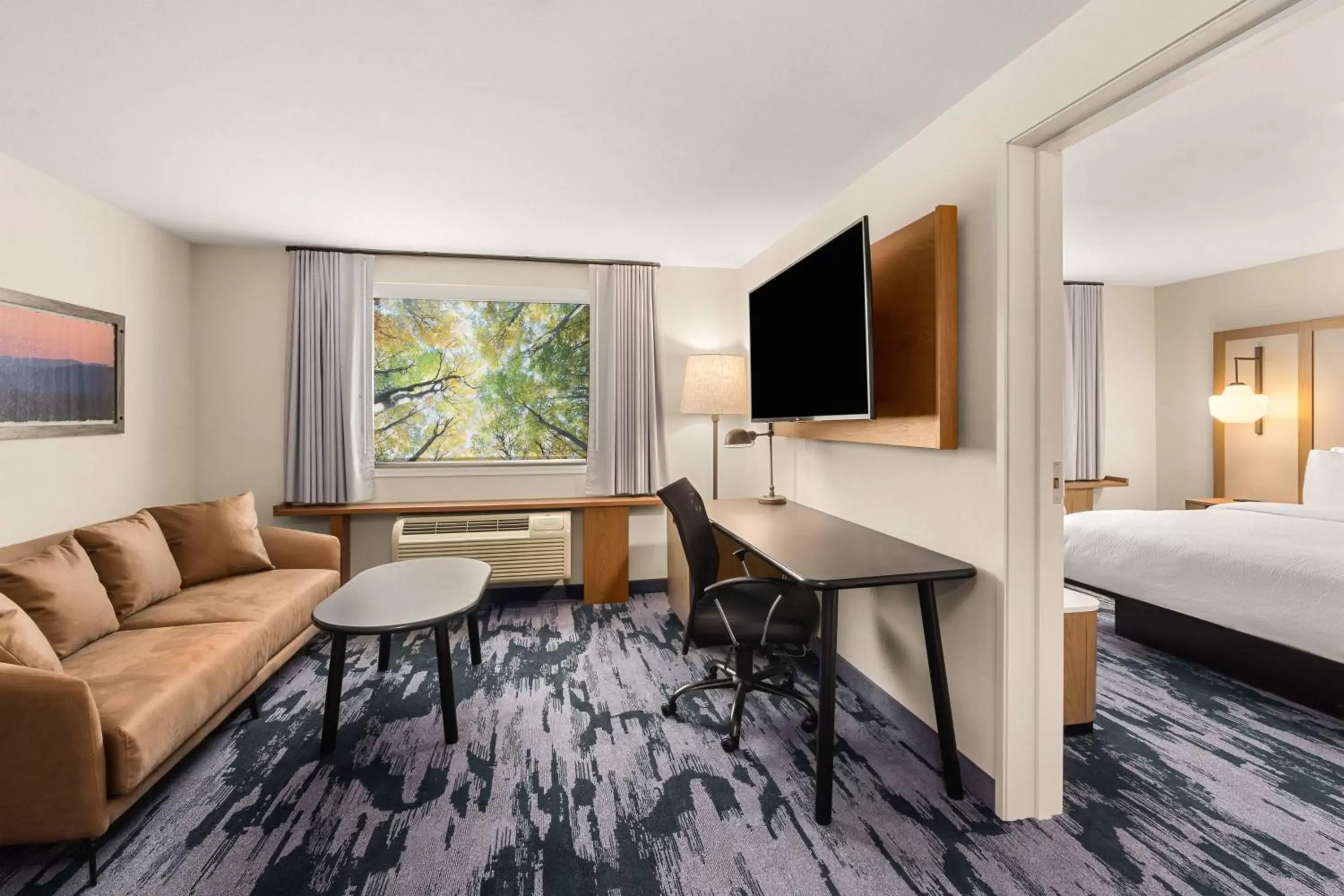 Bedroom, Seating Area in Fairfield Inn & Suites by Marriott Seattle Downtown/Seattle Center