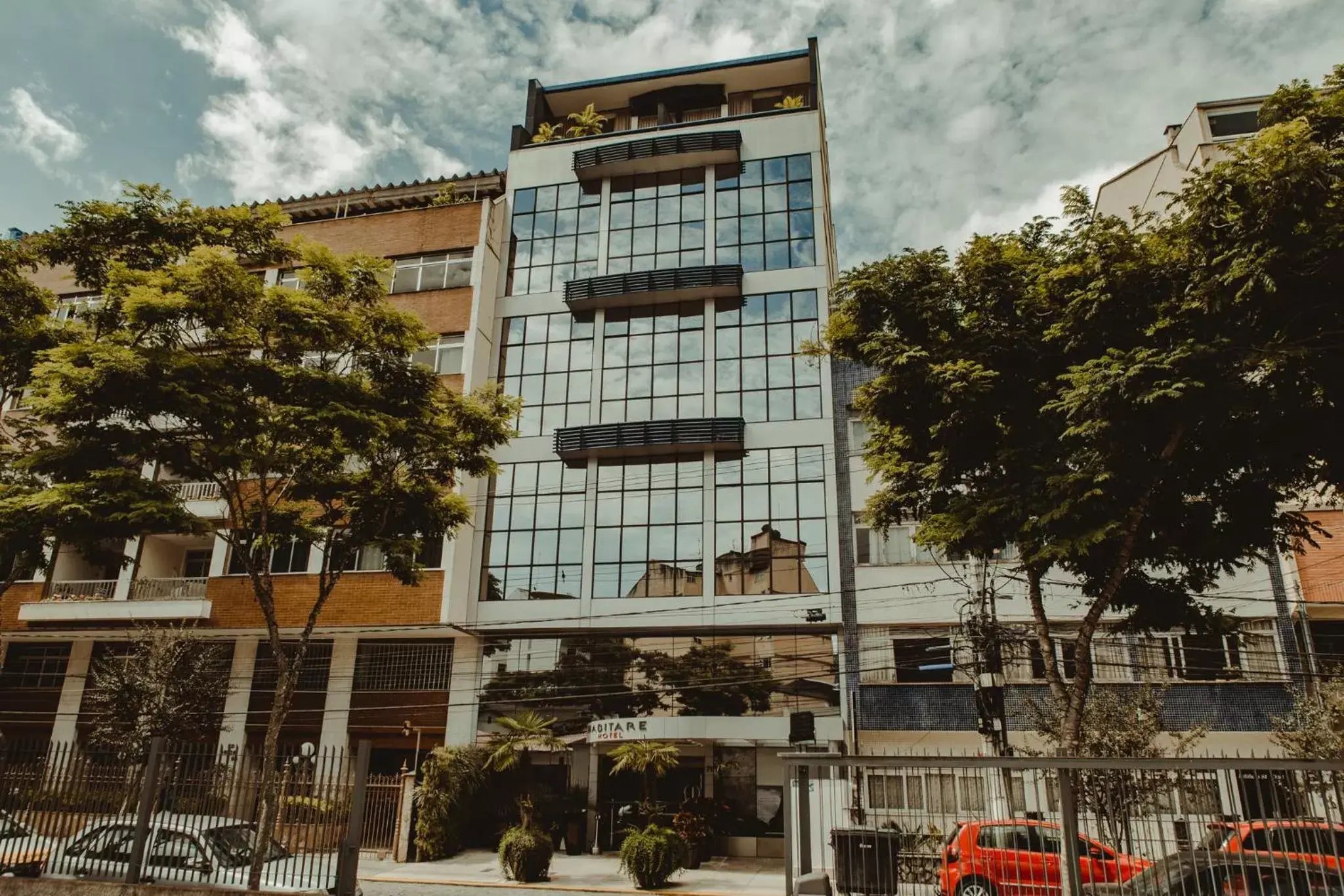 Facade/entrance in Hotel Habitare Facade/entrance in Hotel Habitare