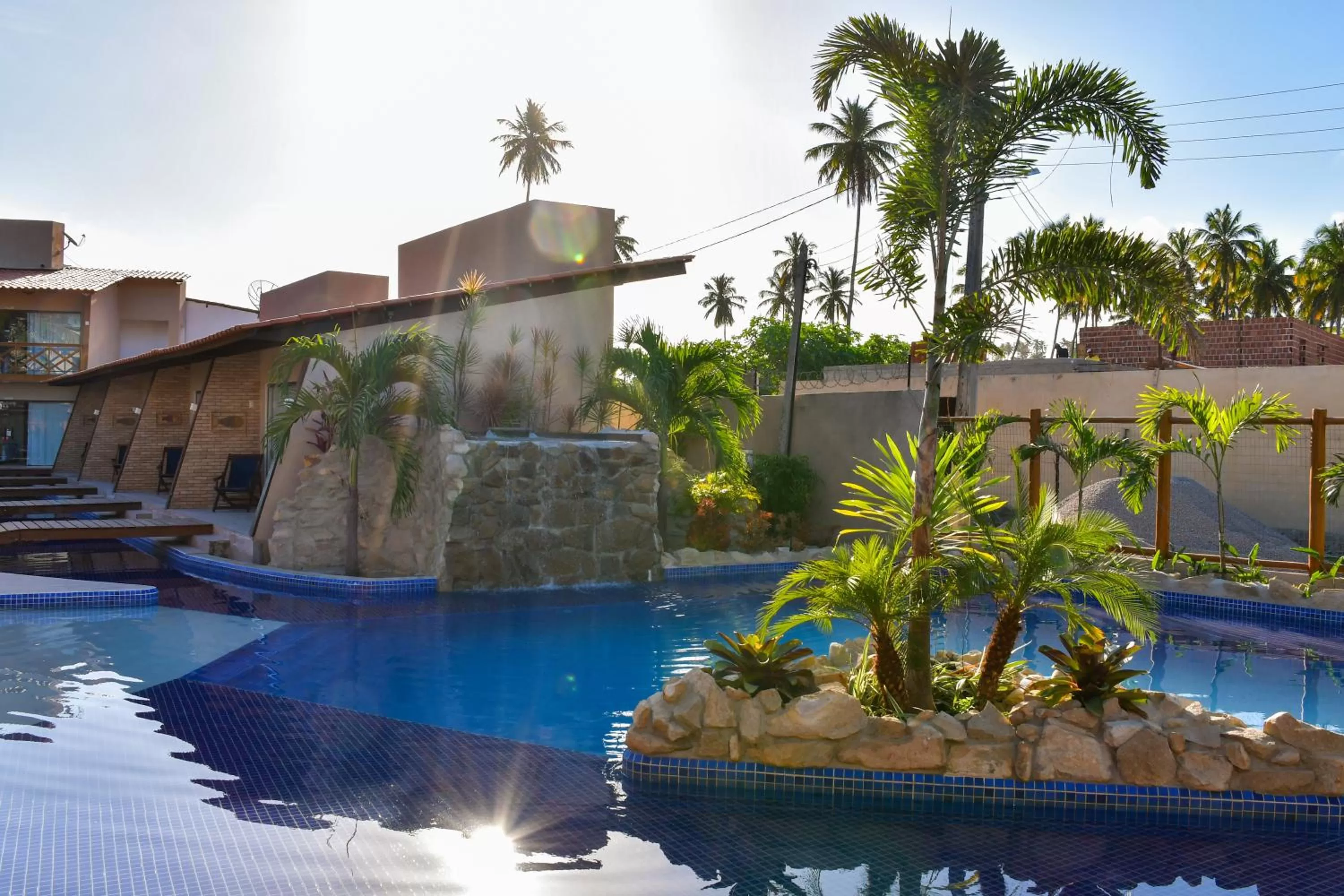 Swimming pool in Pousada Sol e Mar