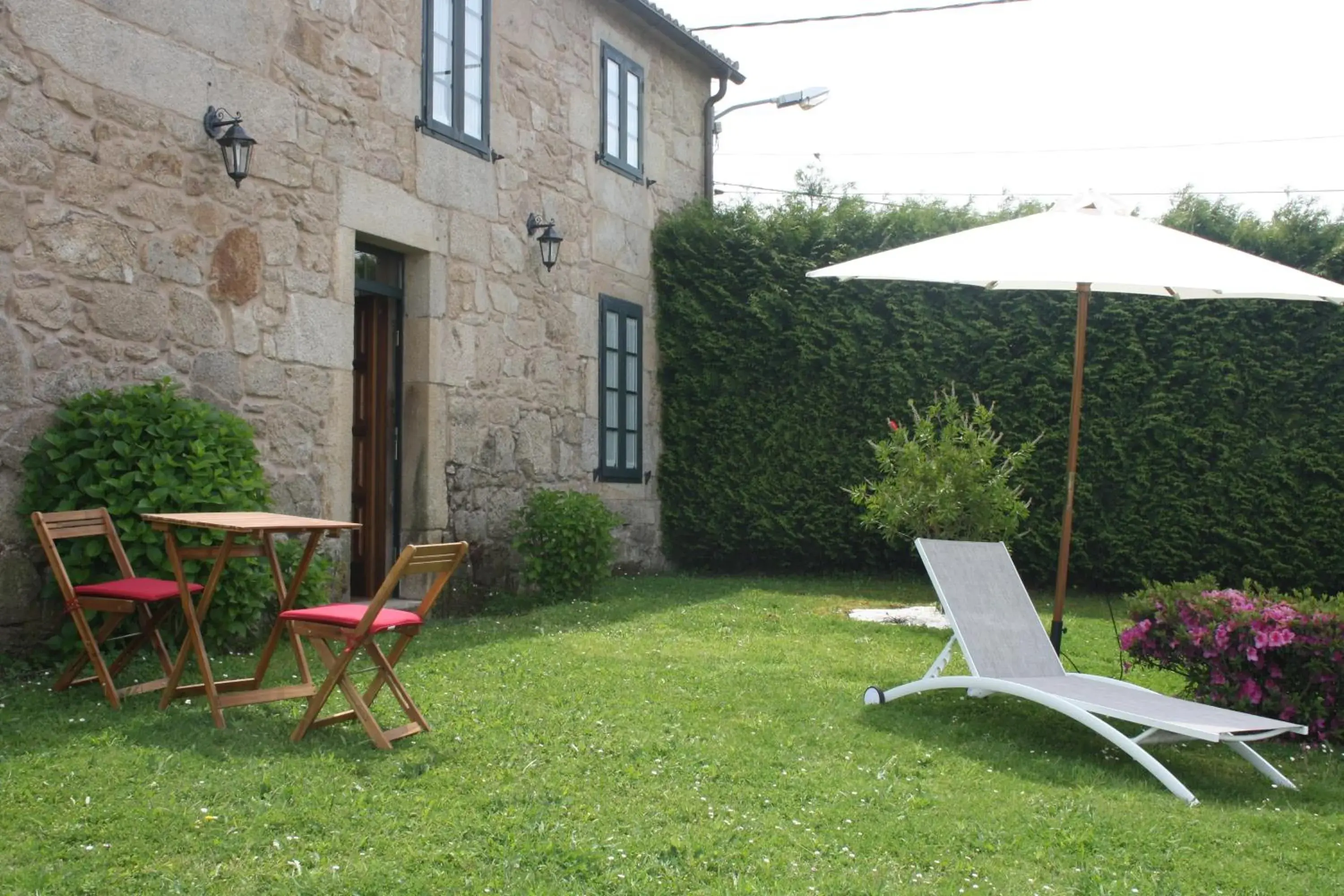 Balcony/Terrace, Garden in A Casa da Meixida