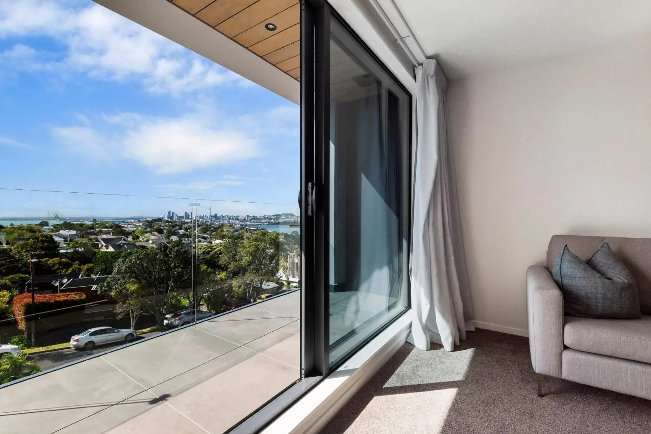 Balcony/Terrace in FERNZ Motel & Apartments Birkenhead