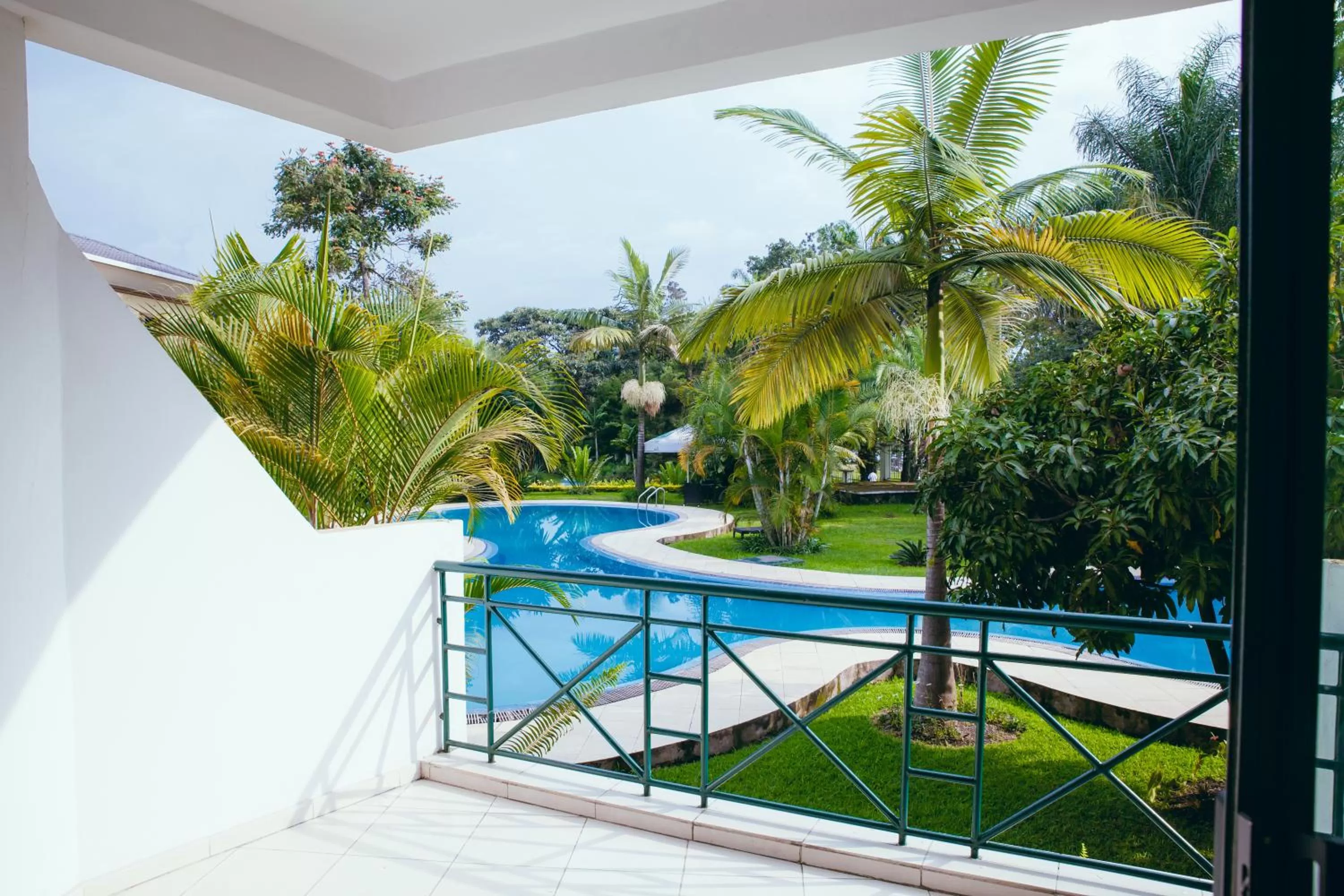 Swimming pool, Pool View in Gorillas Lake Kivu Hotel