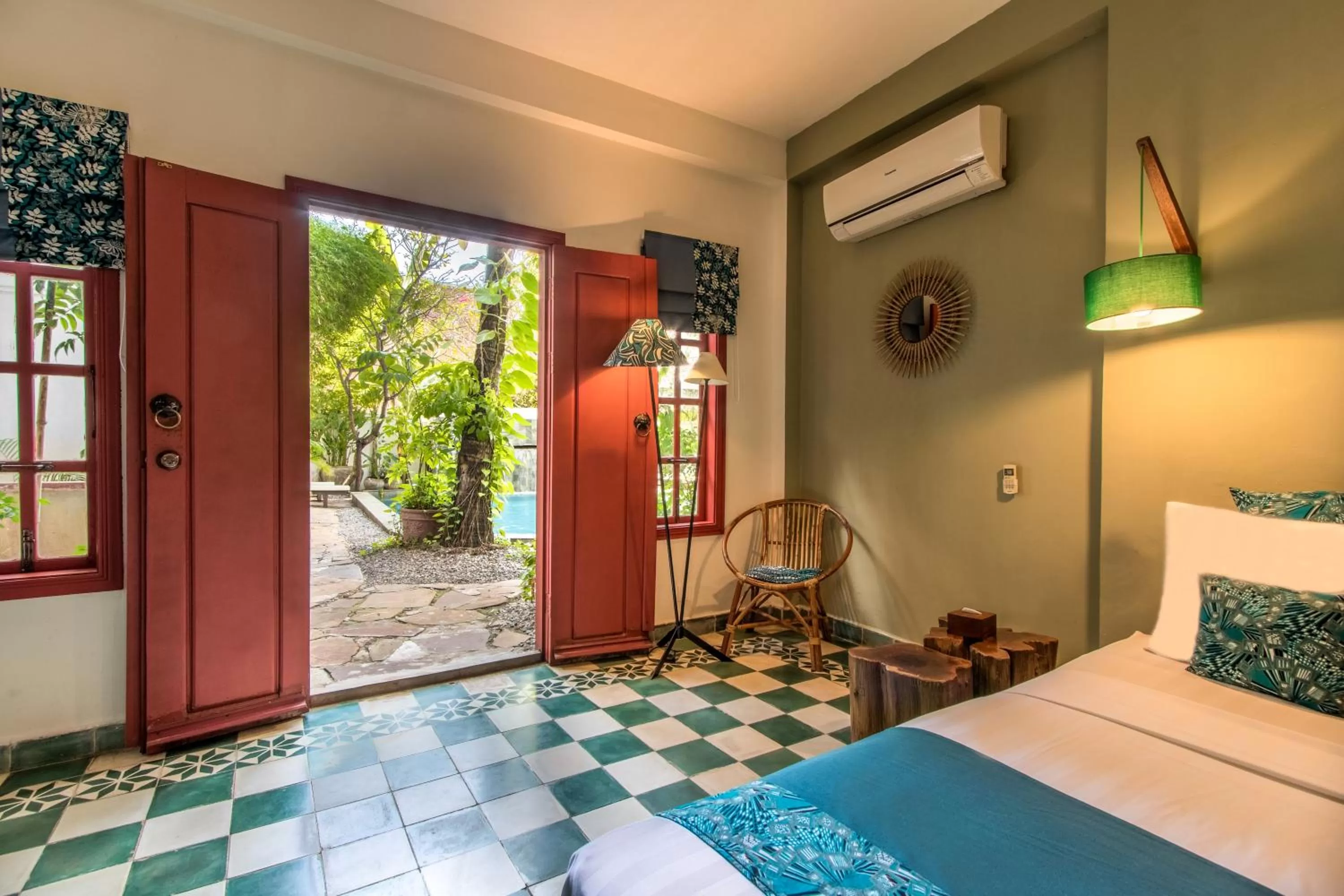 Bed in Rambutan Resort – Siem Reap