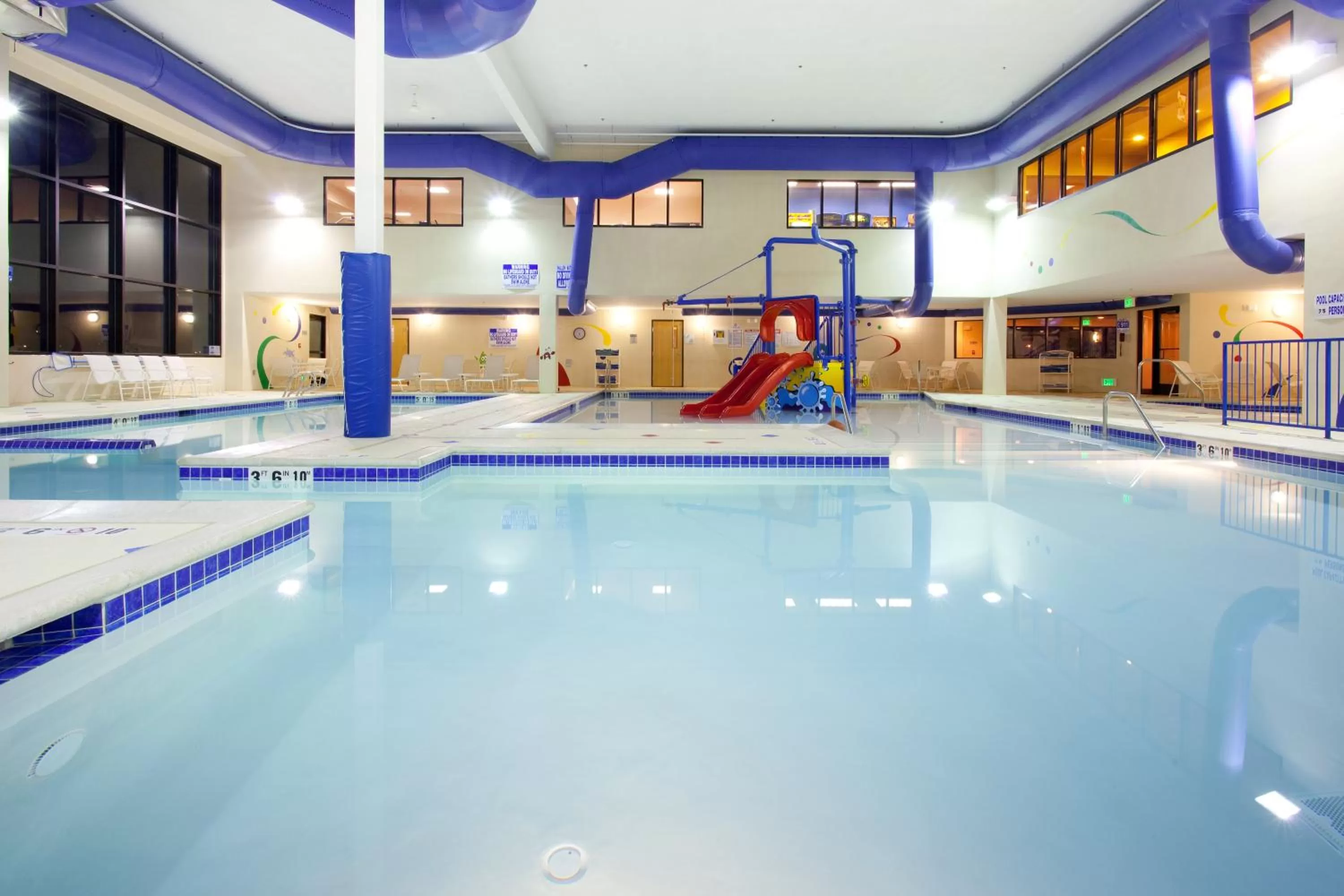 Swimming pool in Holiday Inn Express West Valley City by IHG