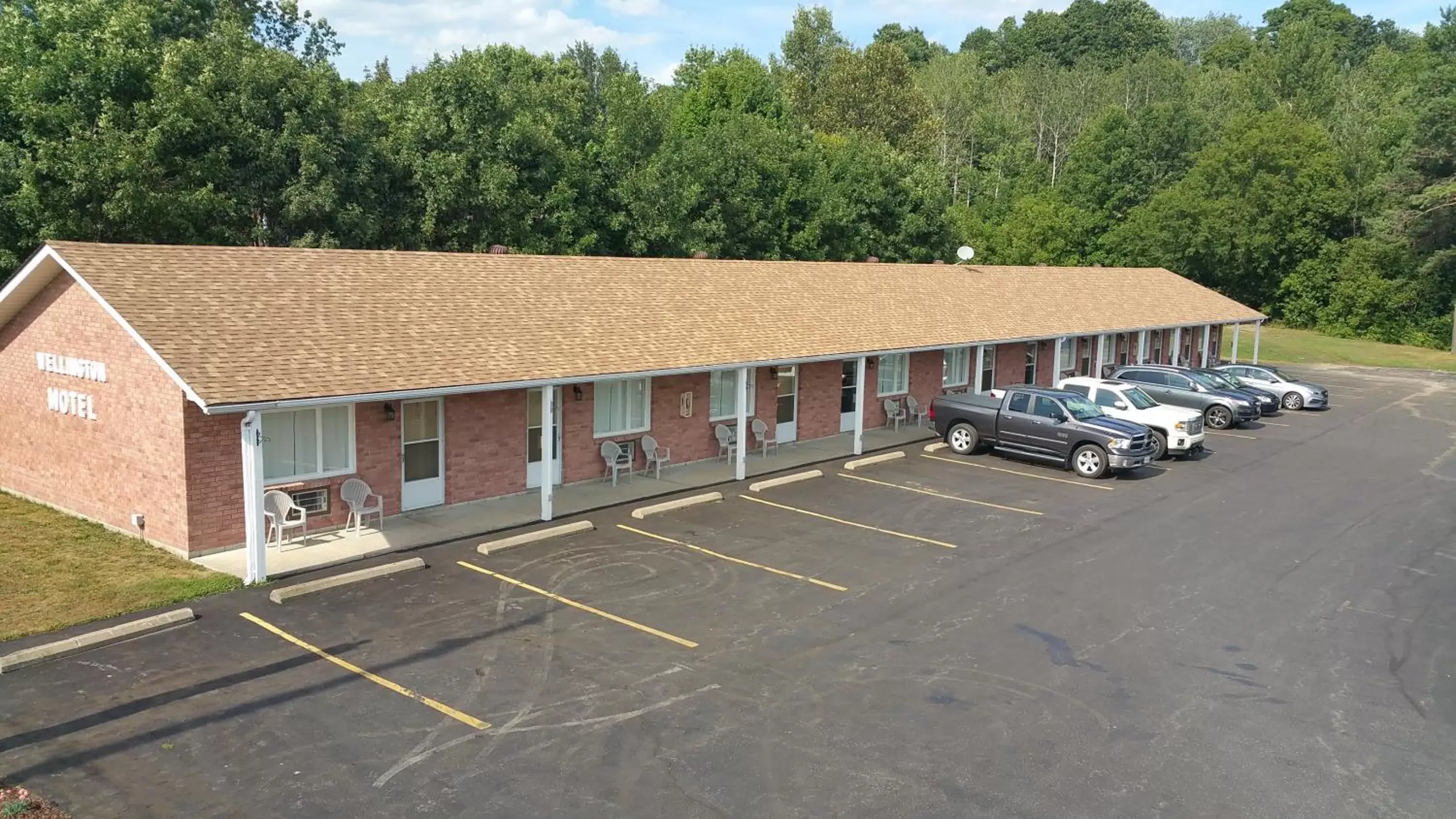 Bird's eye view, Bird's-eye View in Wellington Inn