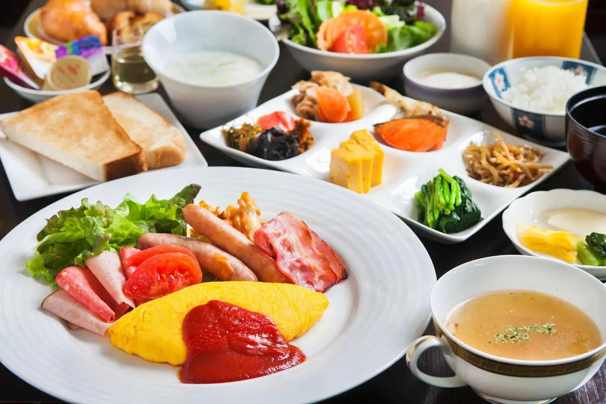Restaurant/places to eat in Hotel Metropolitan Morioka New Wing