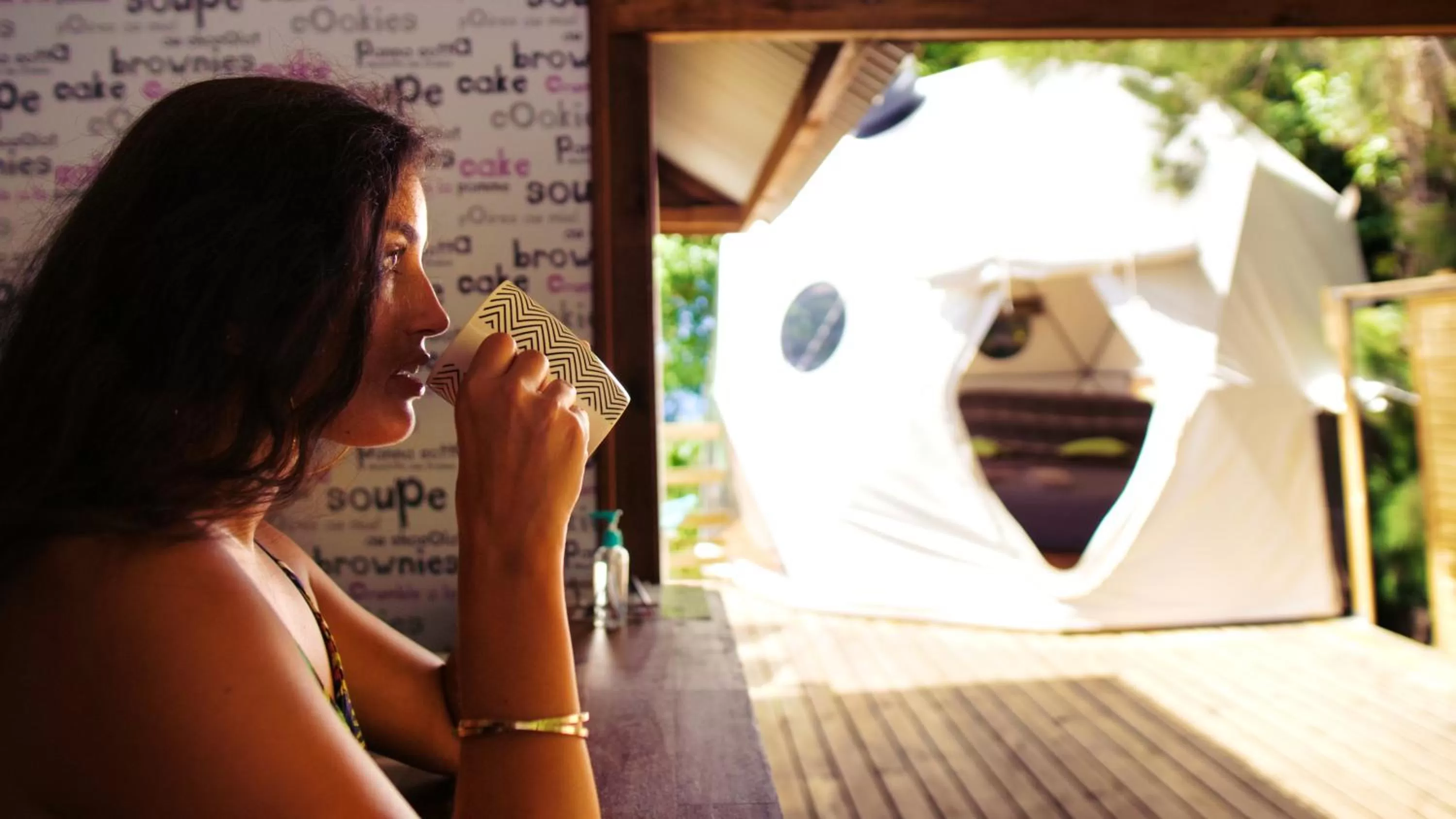 Patio in Bubble Dome Village