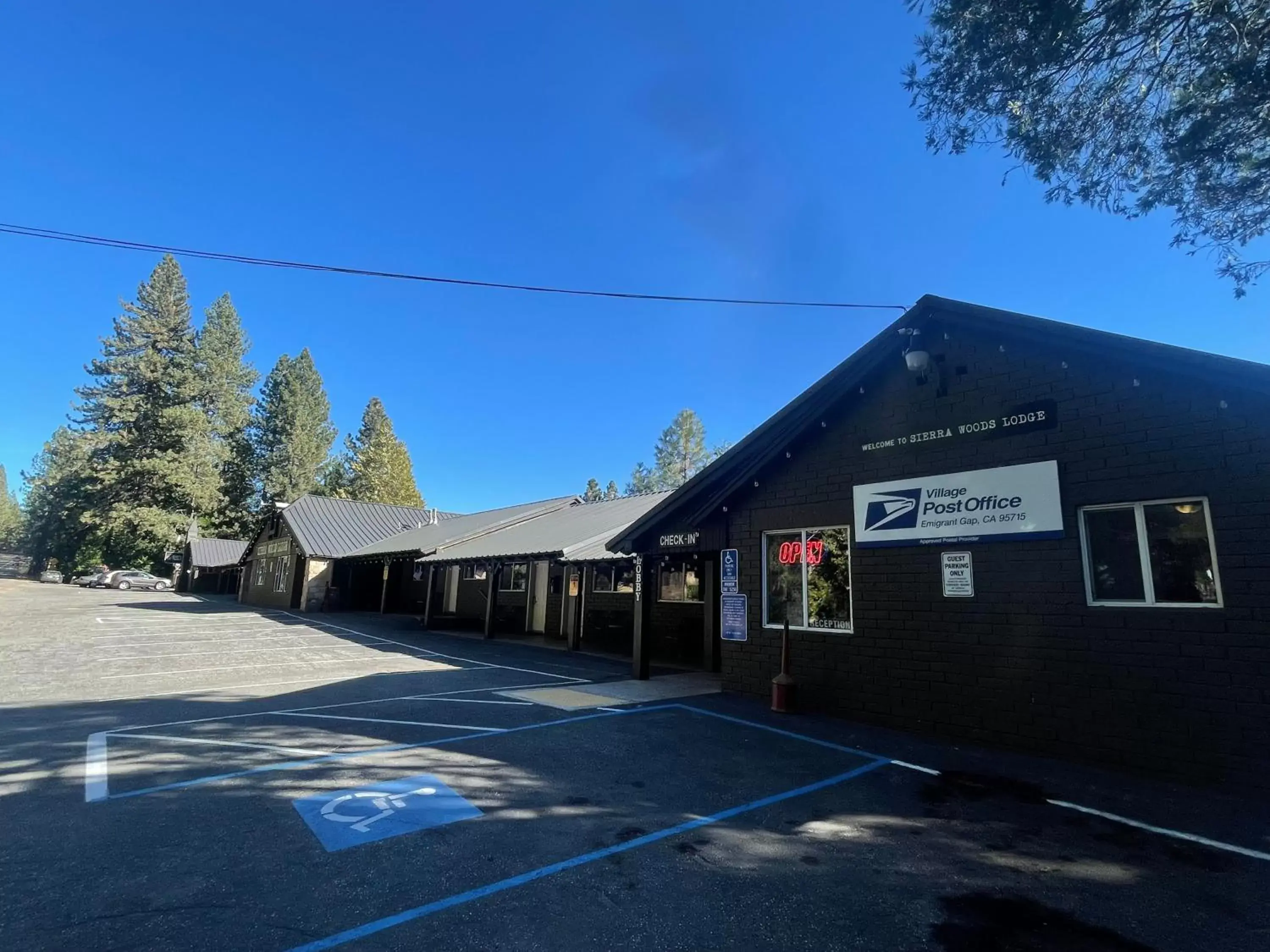 Property Building in Sierra Woods Lodge