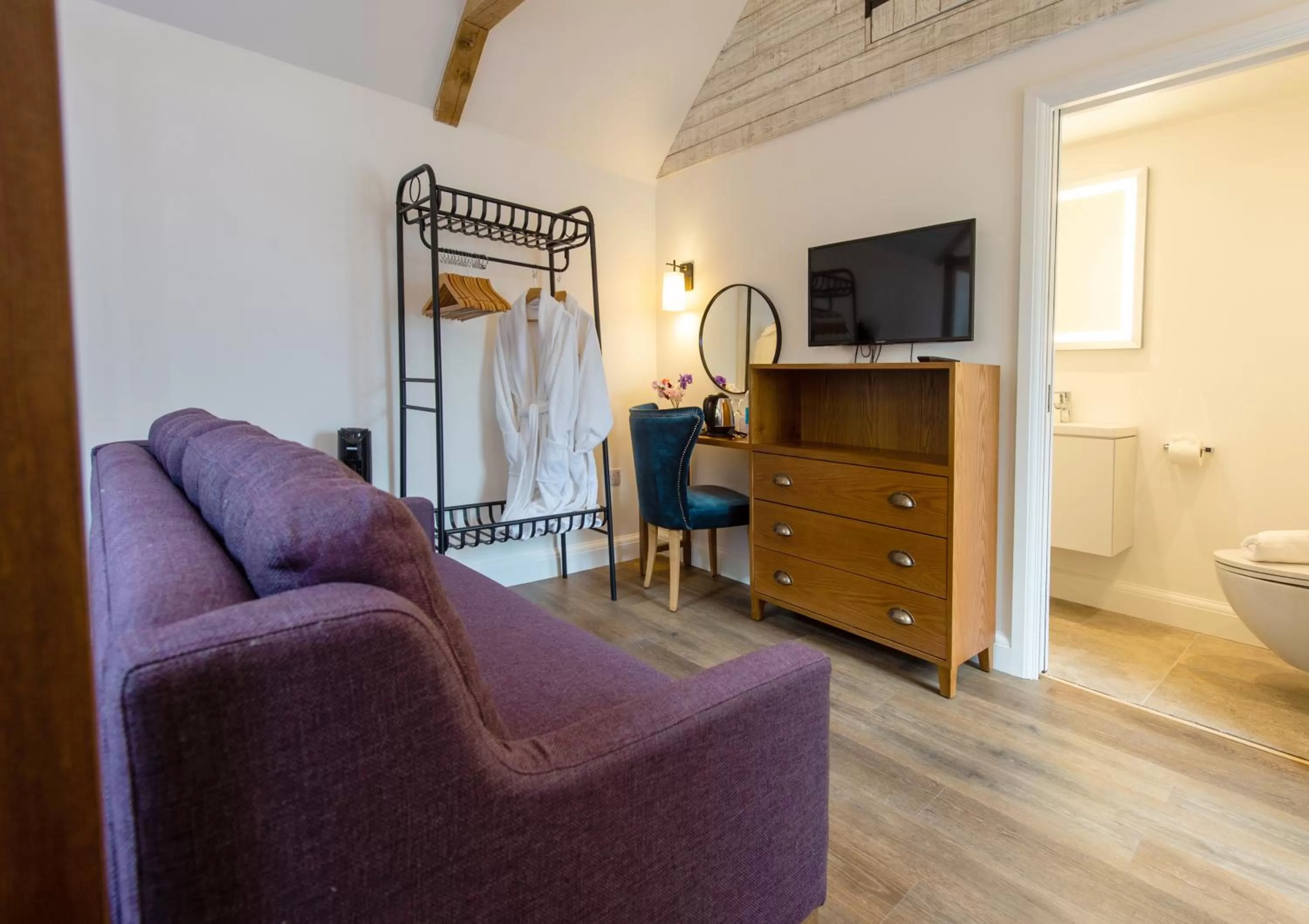 Seating area in The Withies Inn