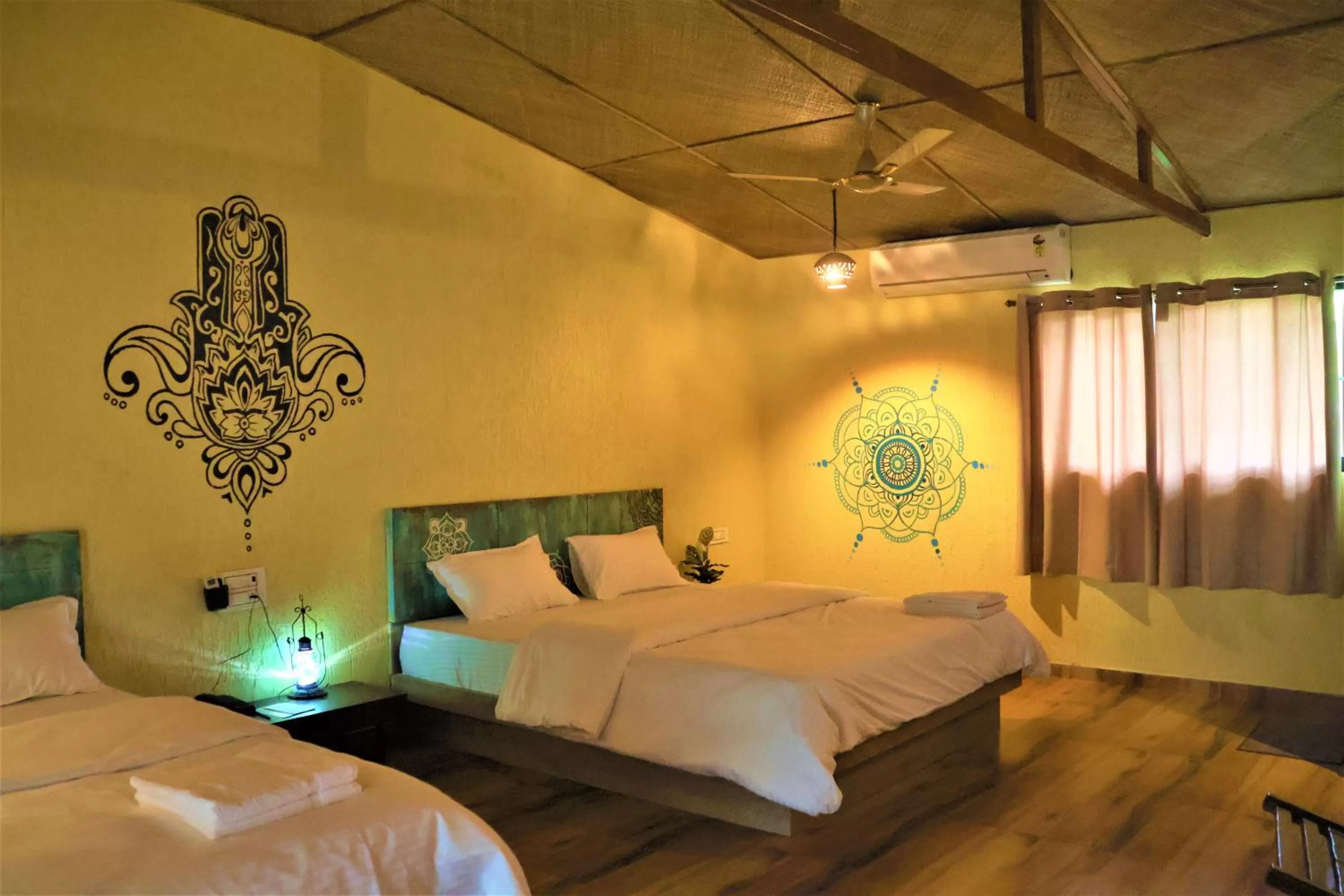 Bed in Saveda Farm & Cottages