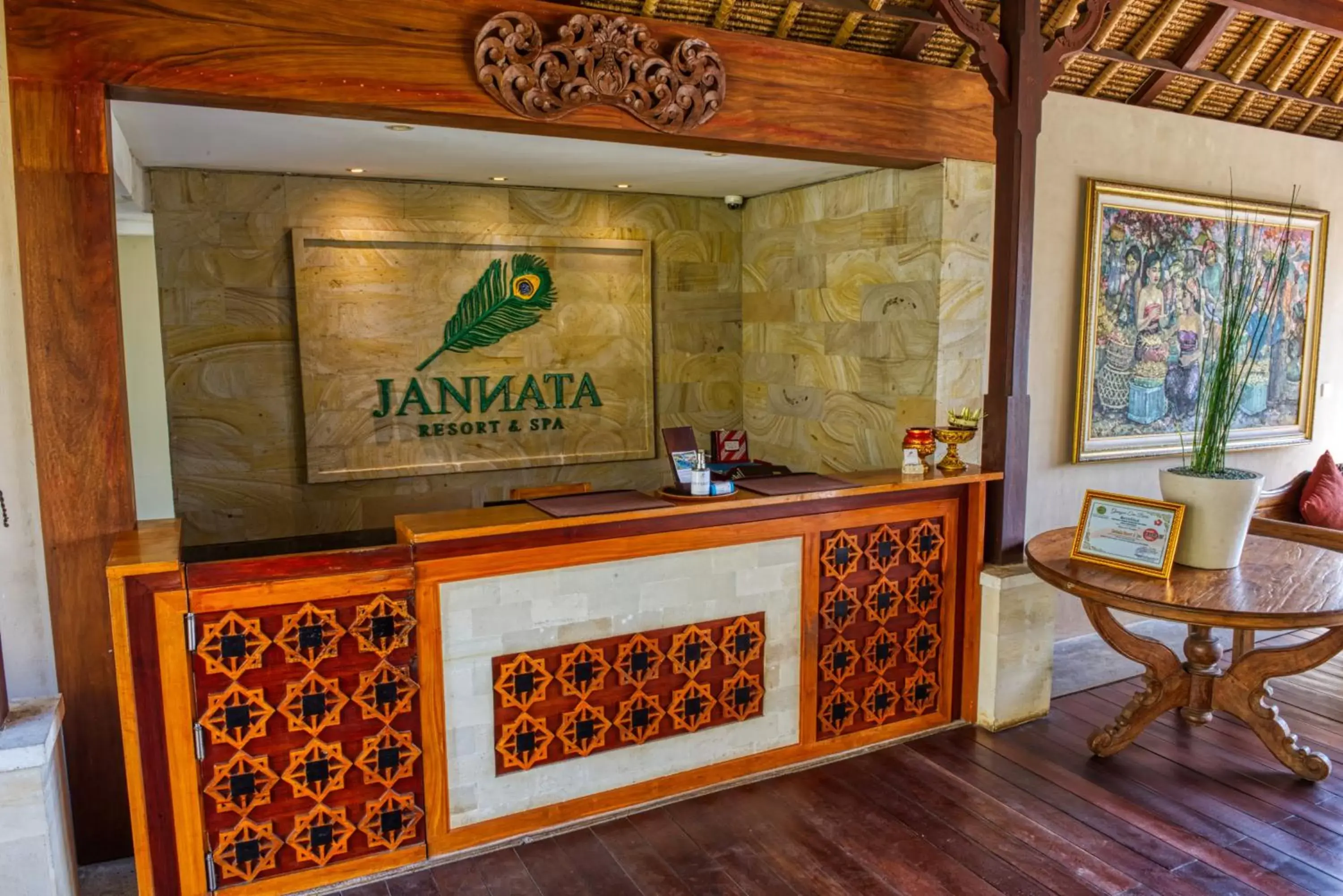 Decorative detail, Lobby/Reception in Jannata Resort and Spa