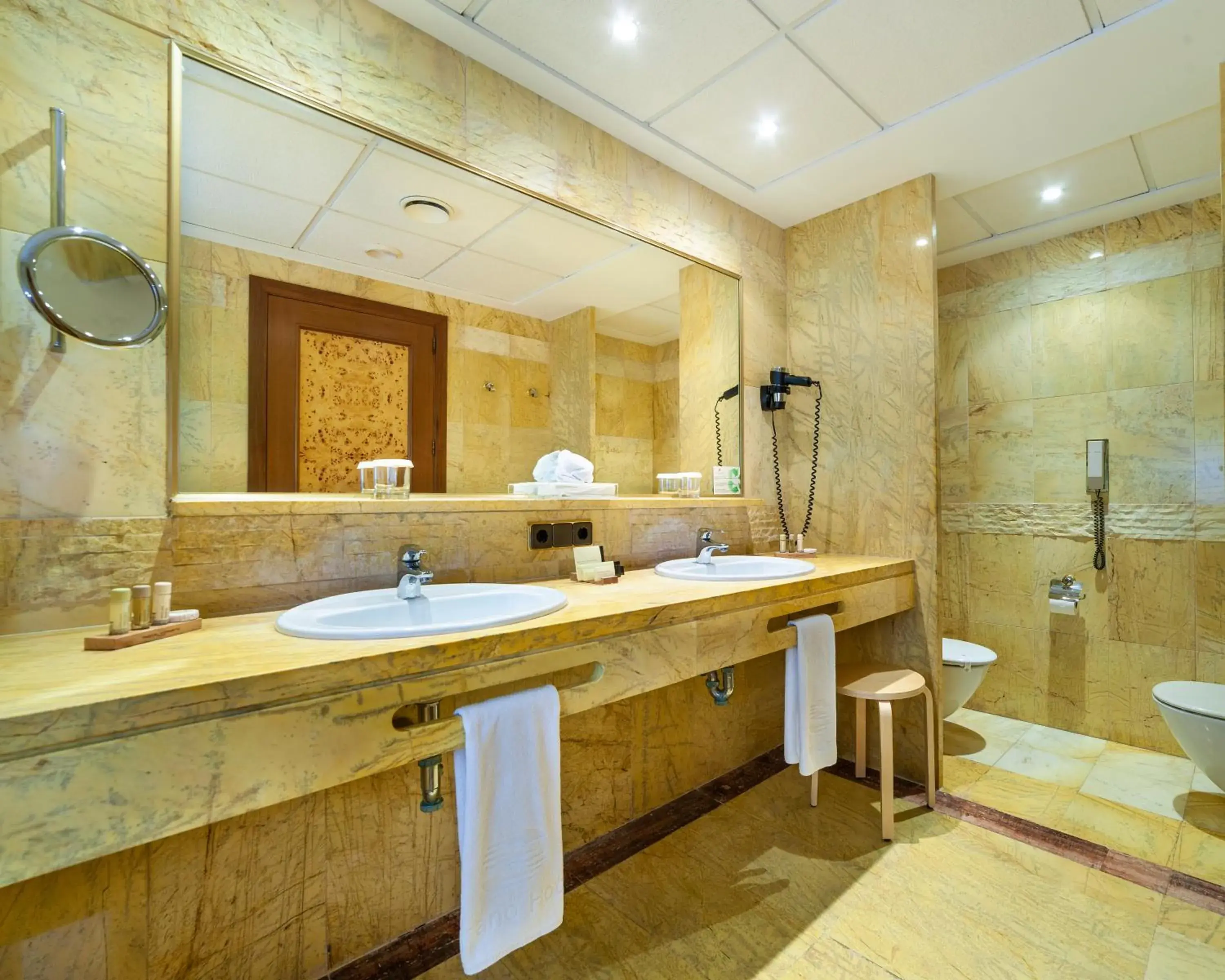 Bathroom in Hotel Serrano Palace Bathroom in Hotel Serrano Palace