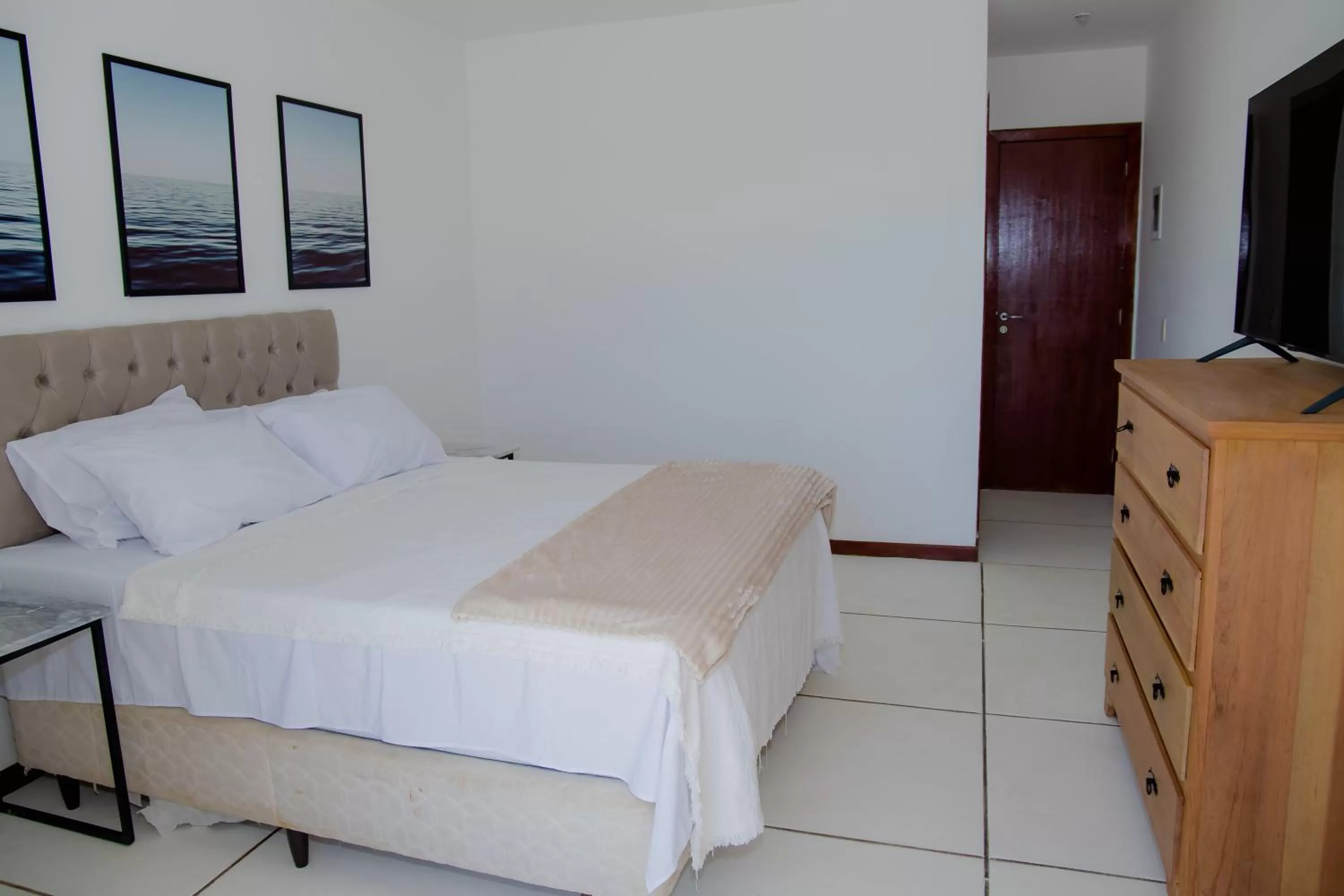 Bed in Pousada Peninsula de Buzios