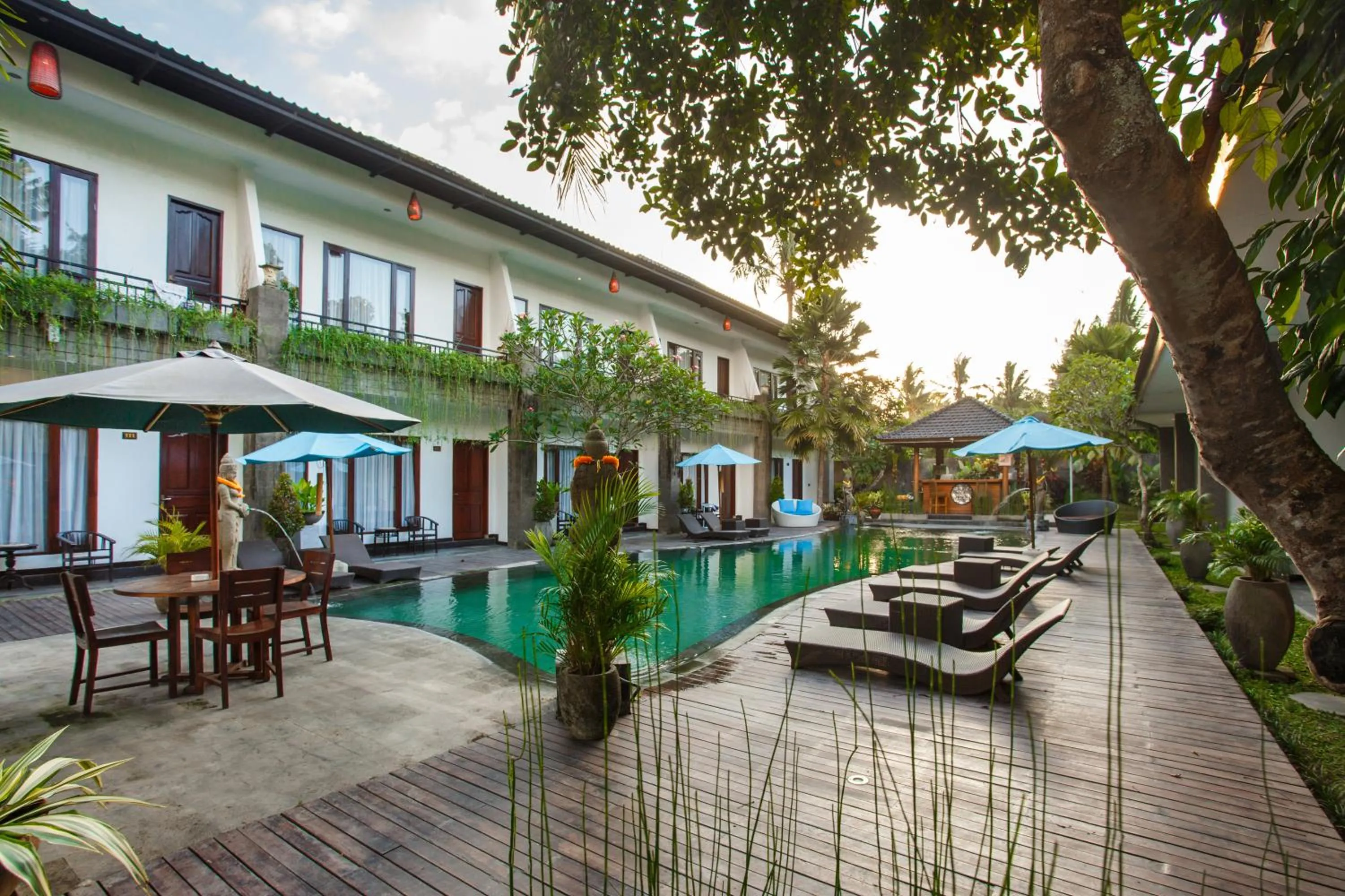 Swimming pool in Ubud Raya Boutique Hotel