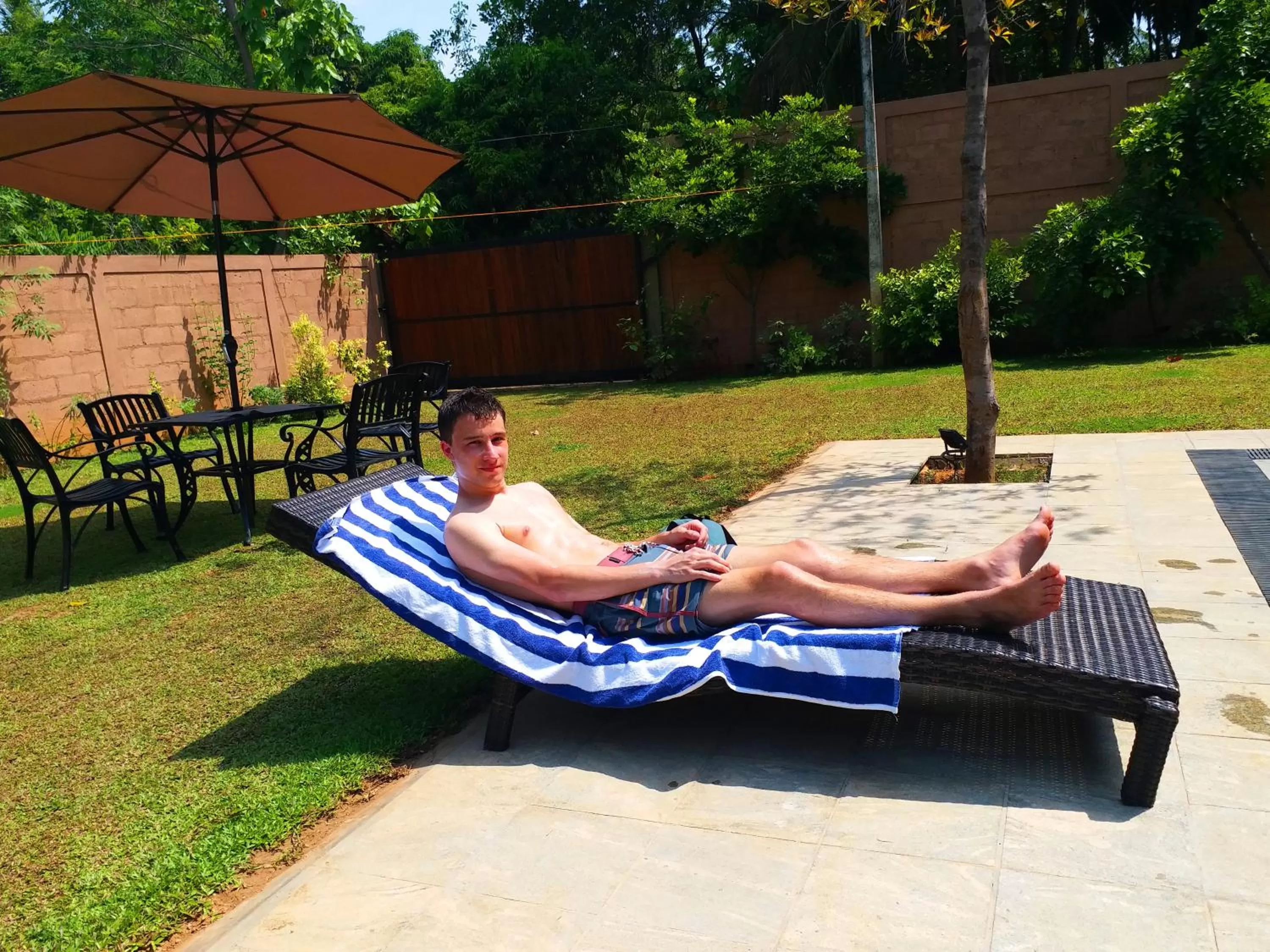 Swimming pool in Honey Tree Polonnaruwa