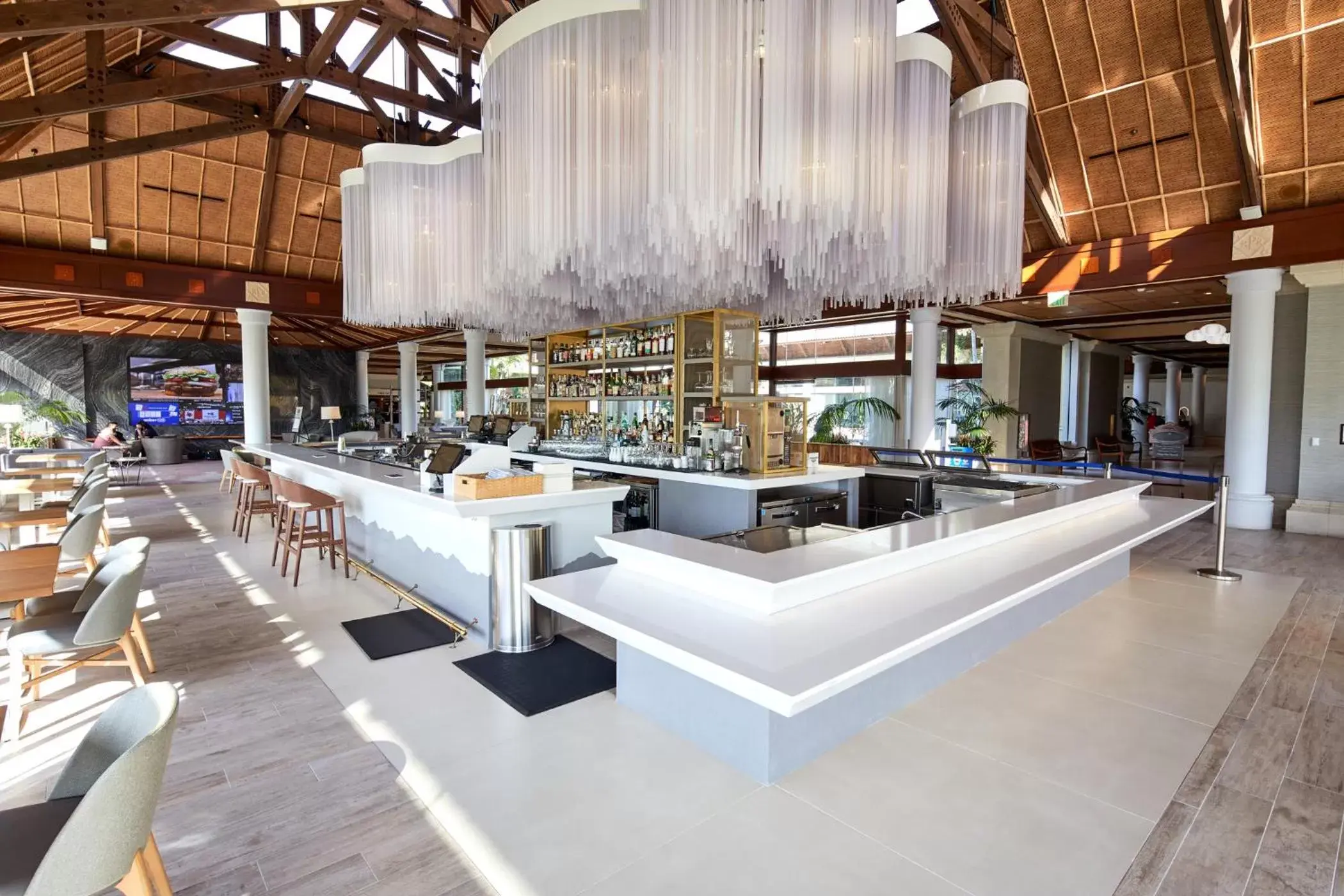 Lounge or bar in Universal's Loews Royal Pacific Resort Lounge or bar in Universal's Loews Royal Pacific Resort