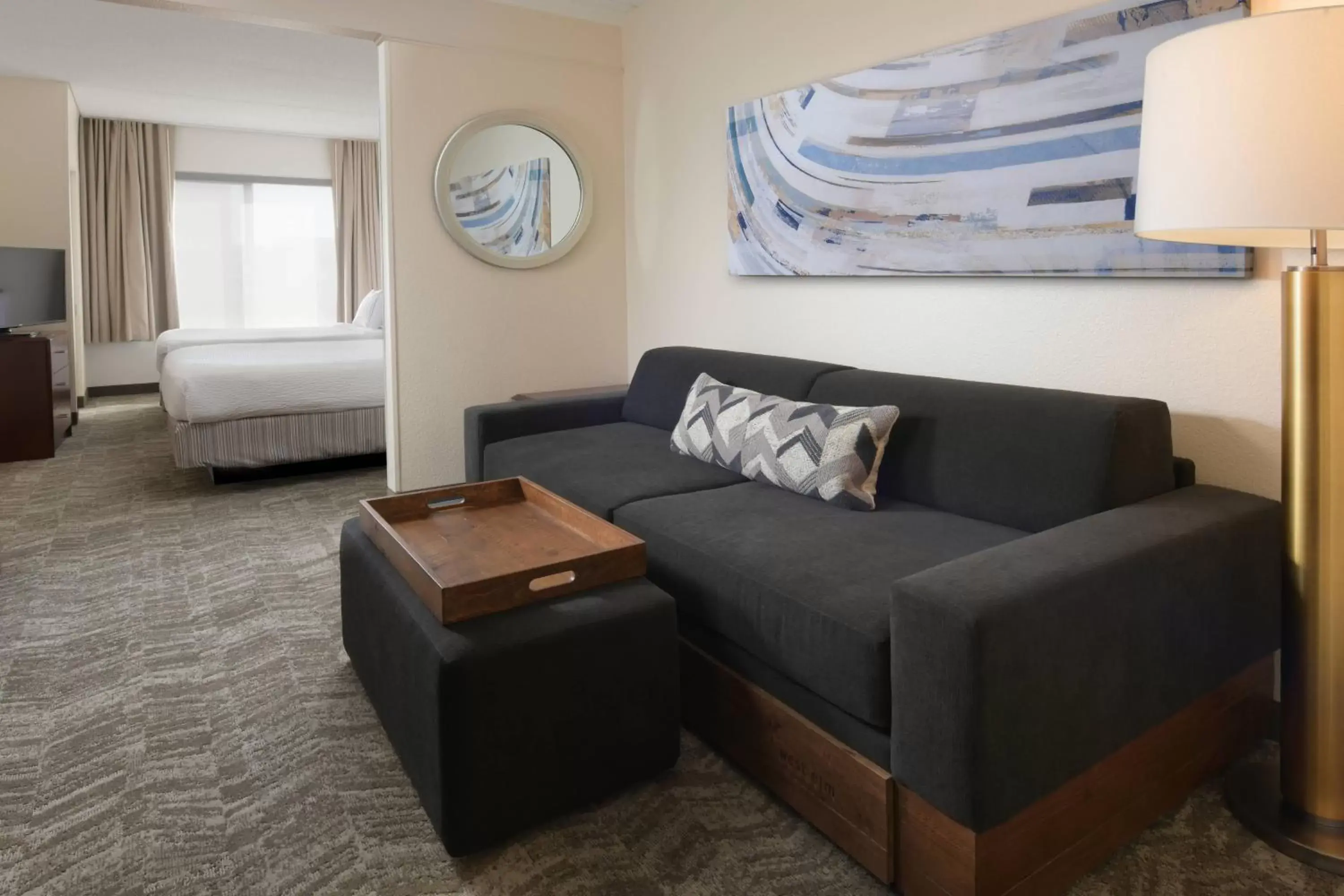 Living room, Seating Area in SpringHill Suites Dallas Addison/Quorum Drive