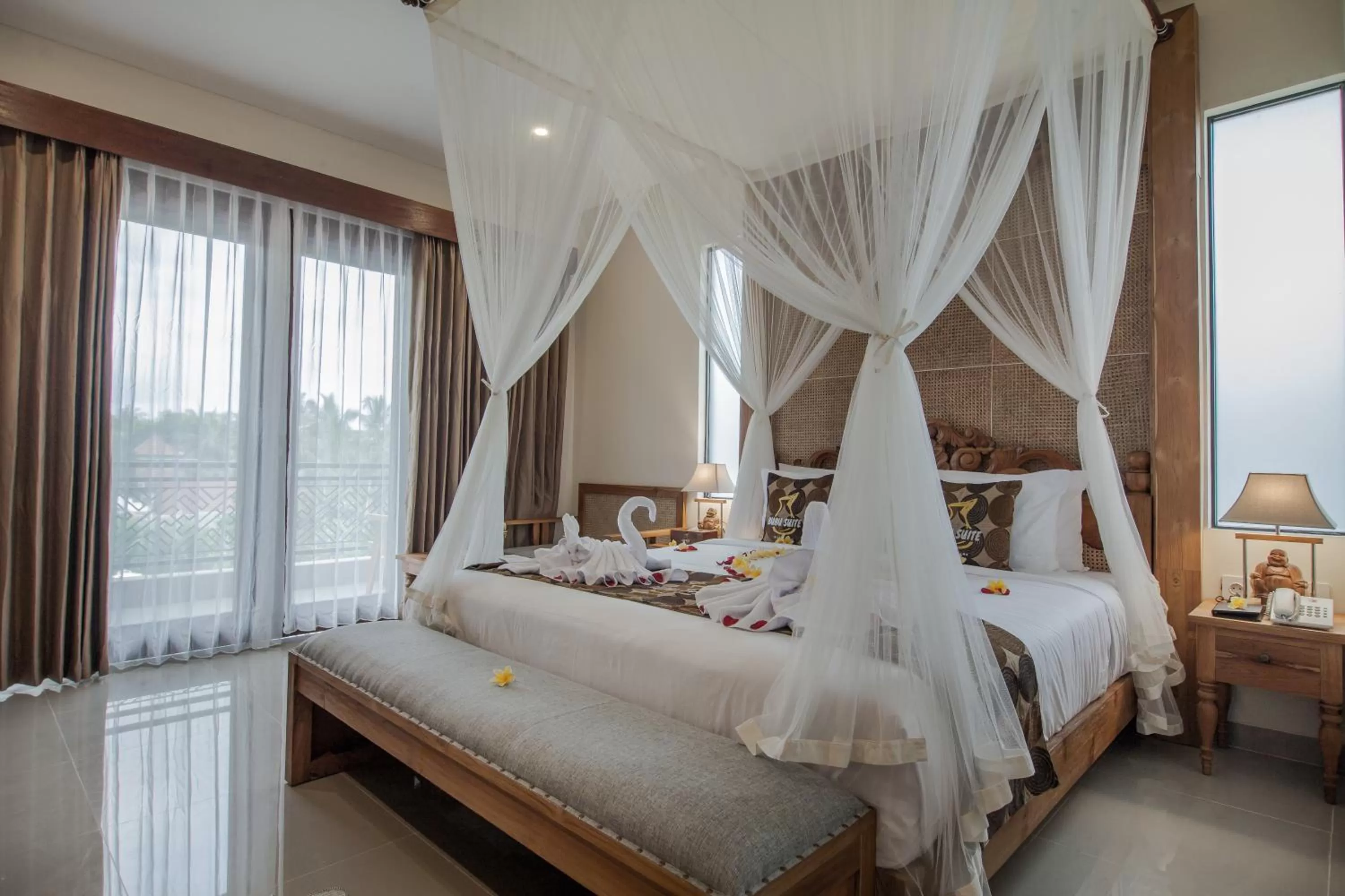 Bed in Bubu Suite by Prasi