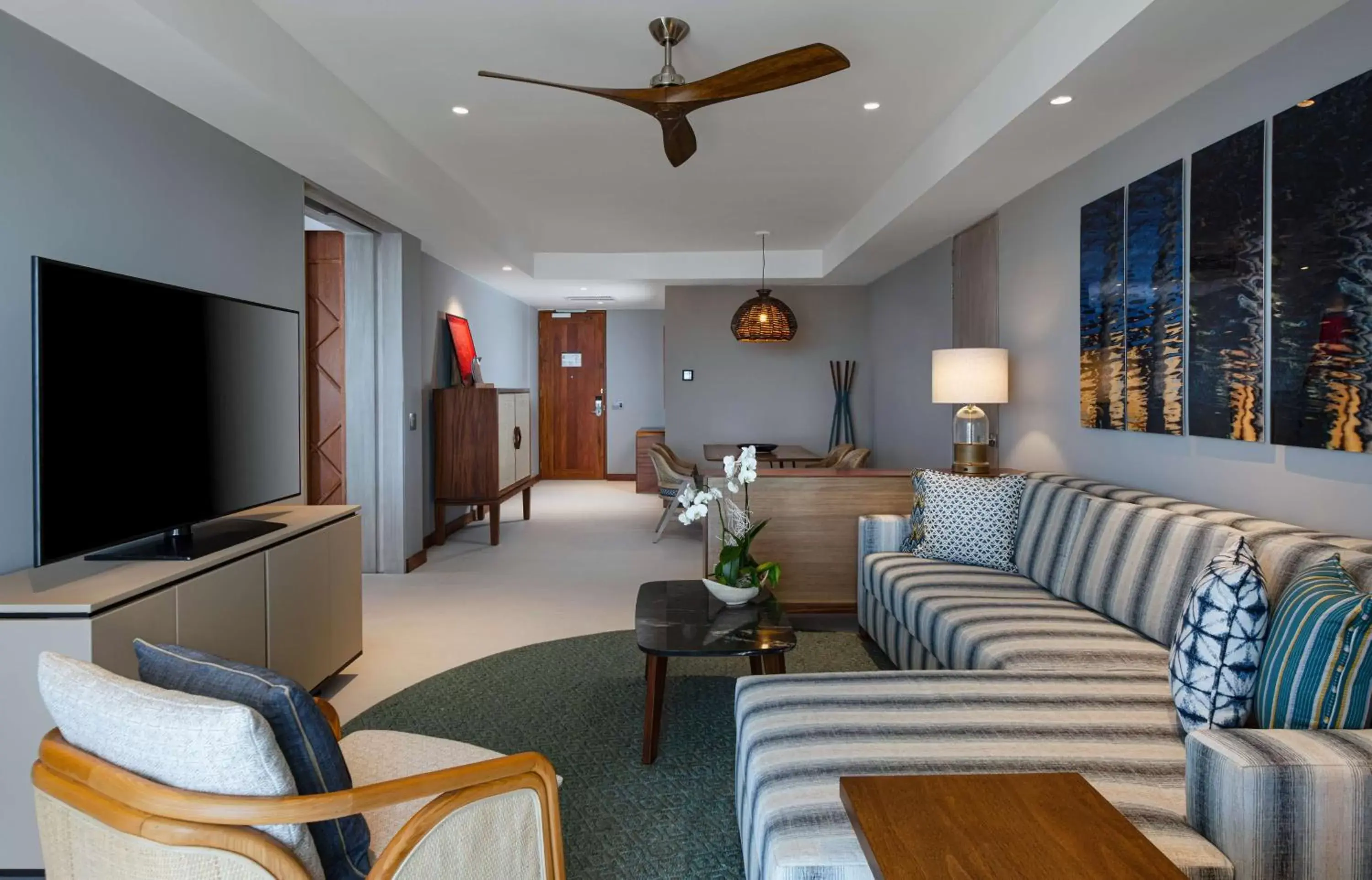 Living room, Seating Area in Conrad Punta de Mita