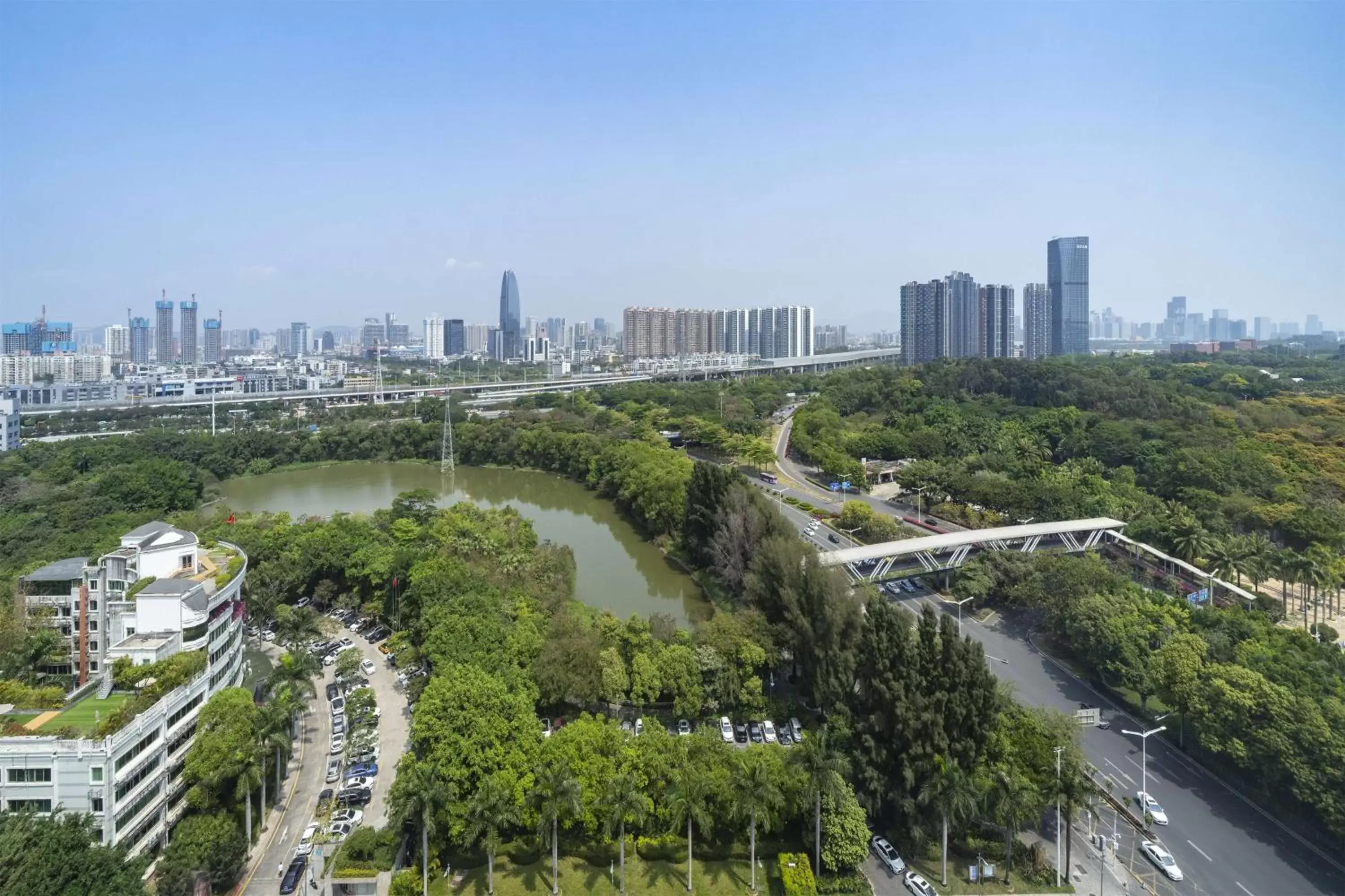 Property building, Bird's-eye View in DoubleTree By Hilton Shenzhen Nanshan Hotel & Residences