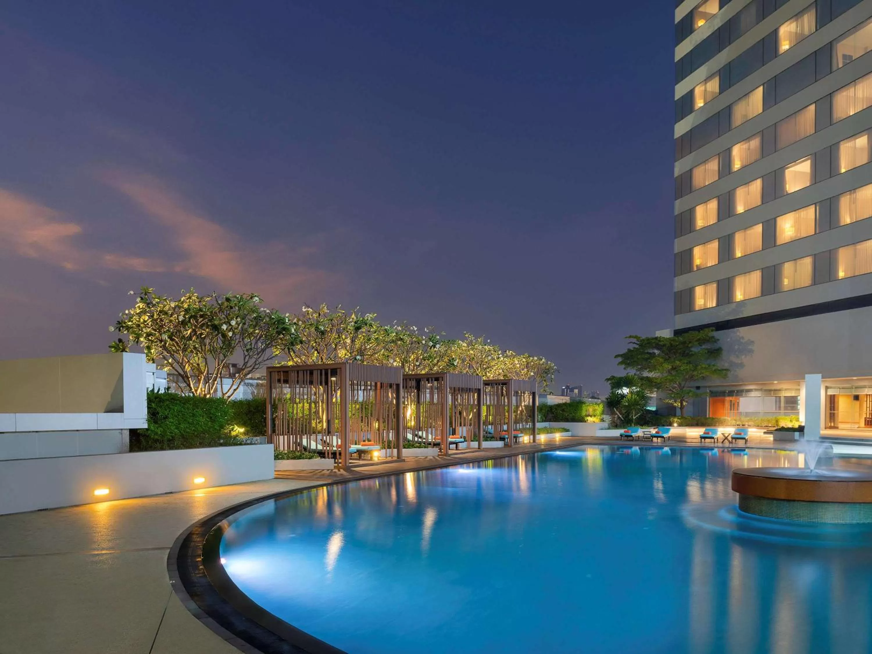 On site in Swissotel Bangkok Ratchada