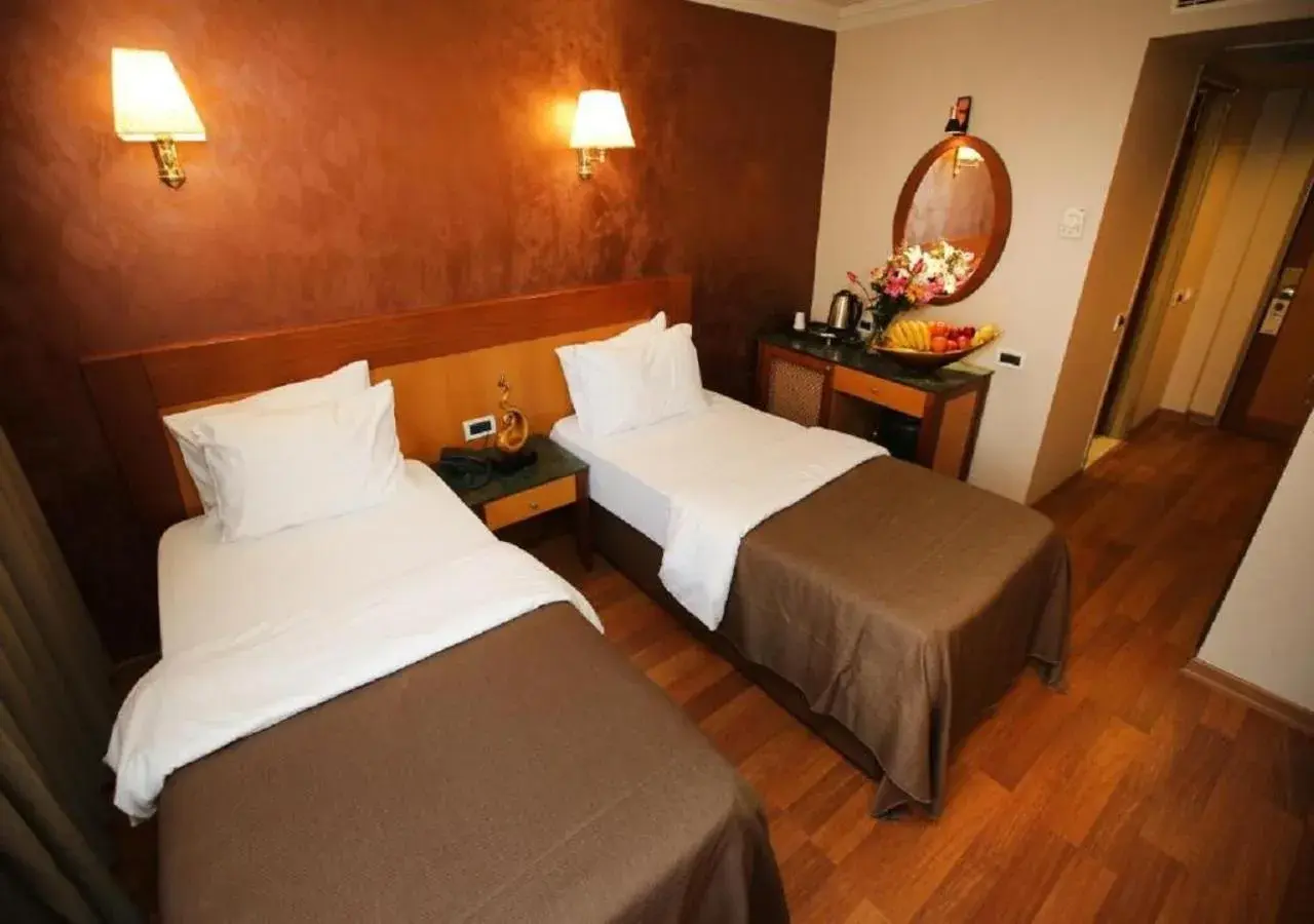Bed in Eterno Hotel