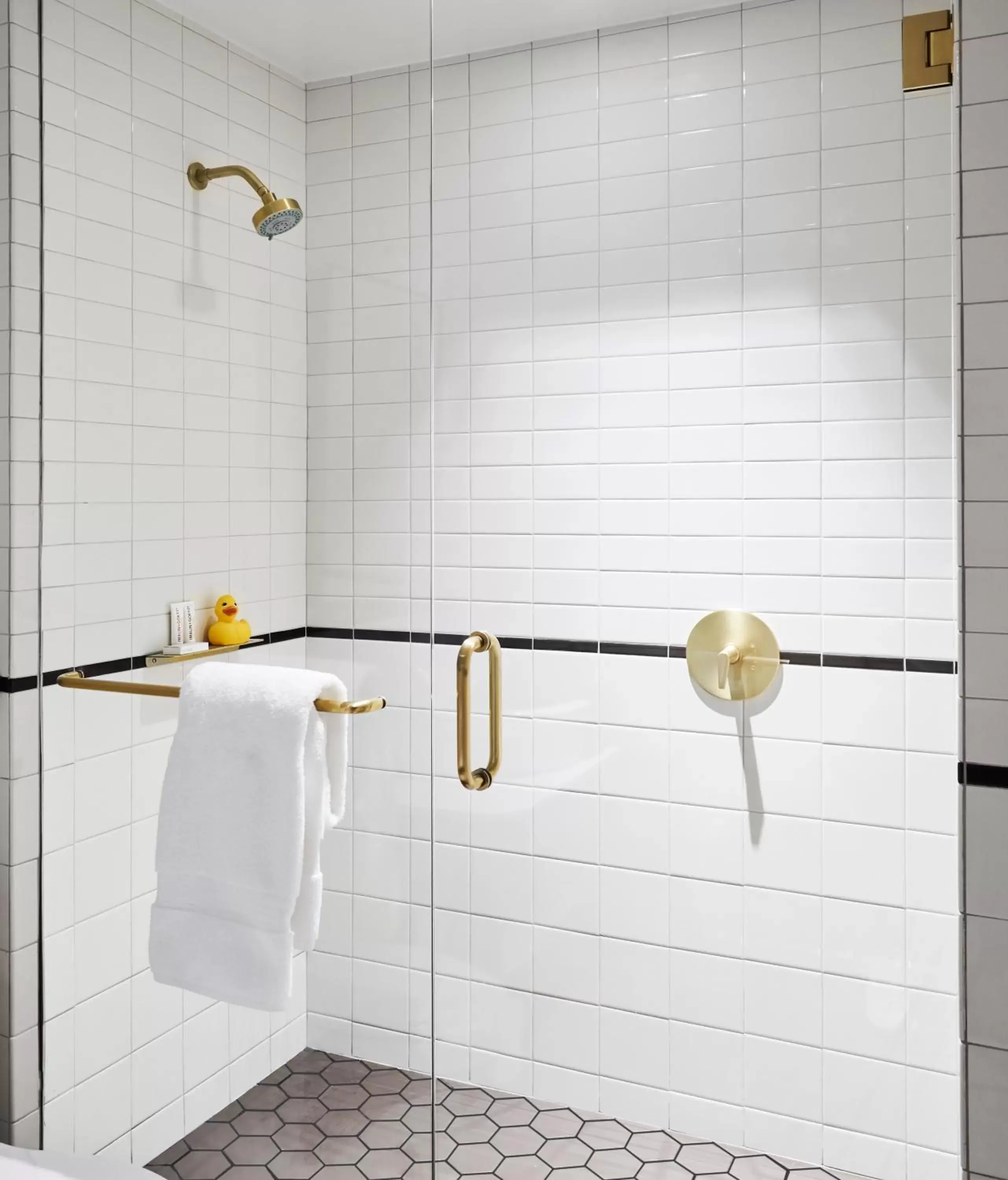 Shower, Bathroom in 21c Museum Hotel Kansas City