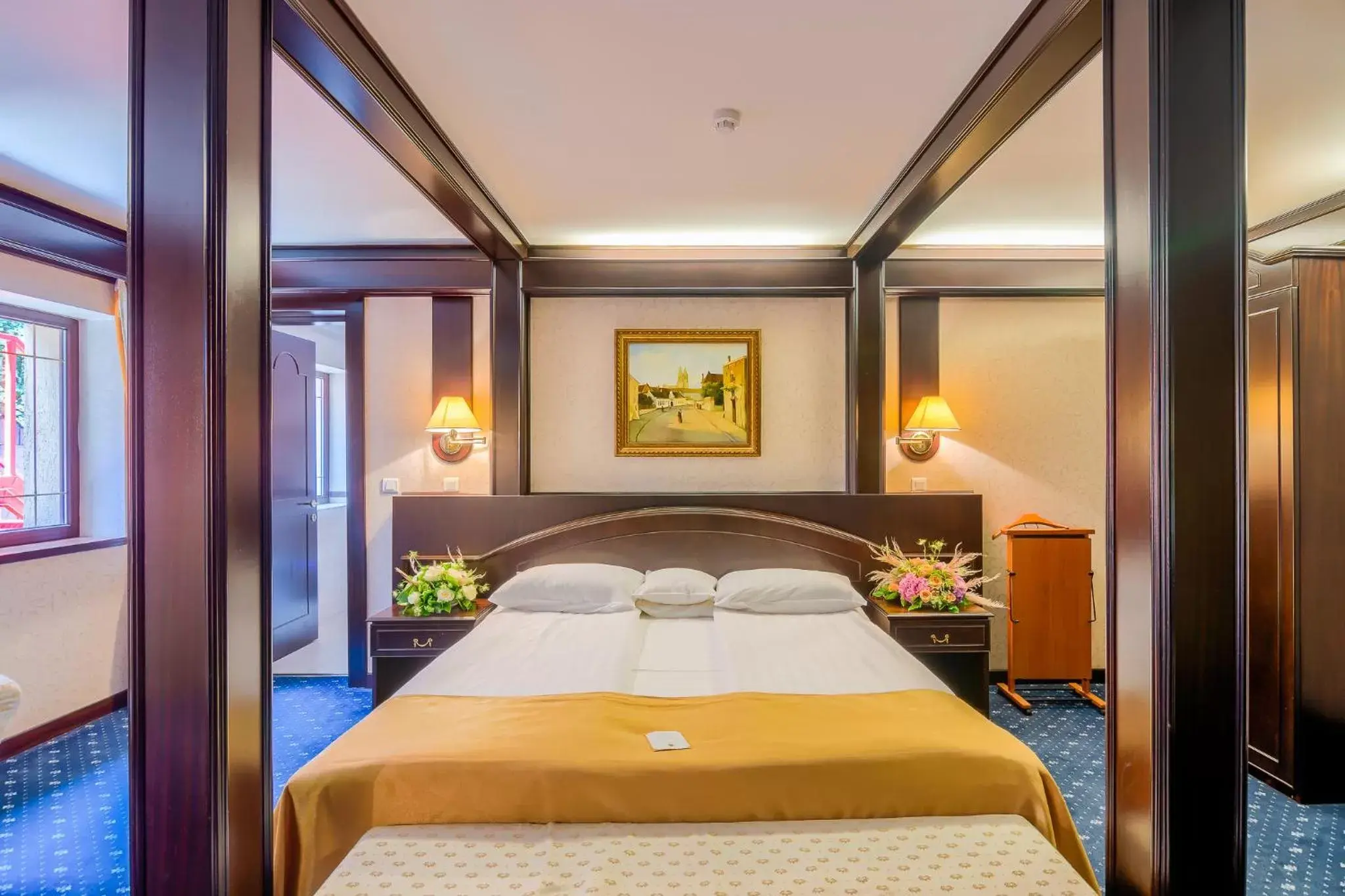Bed in Hotel Snagov Club