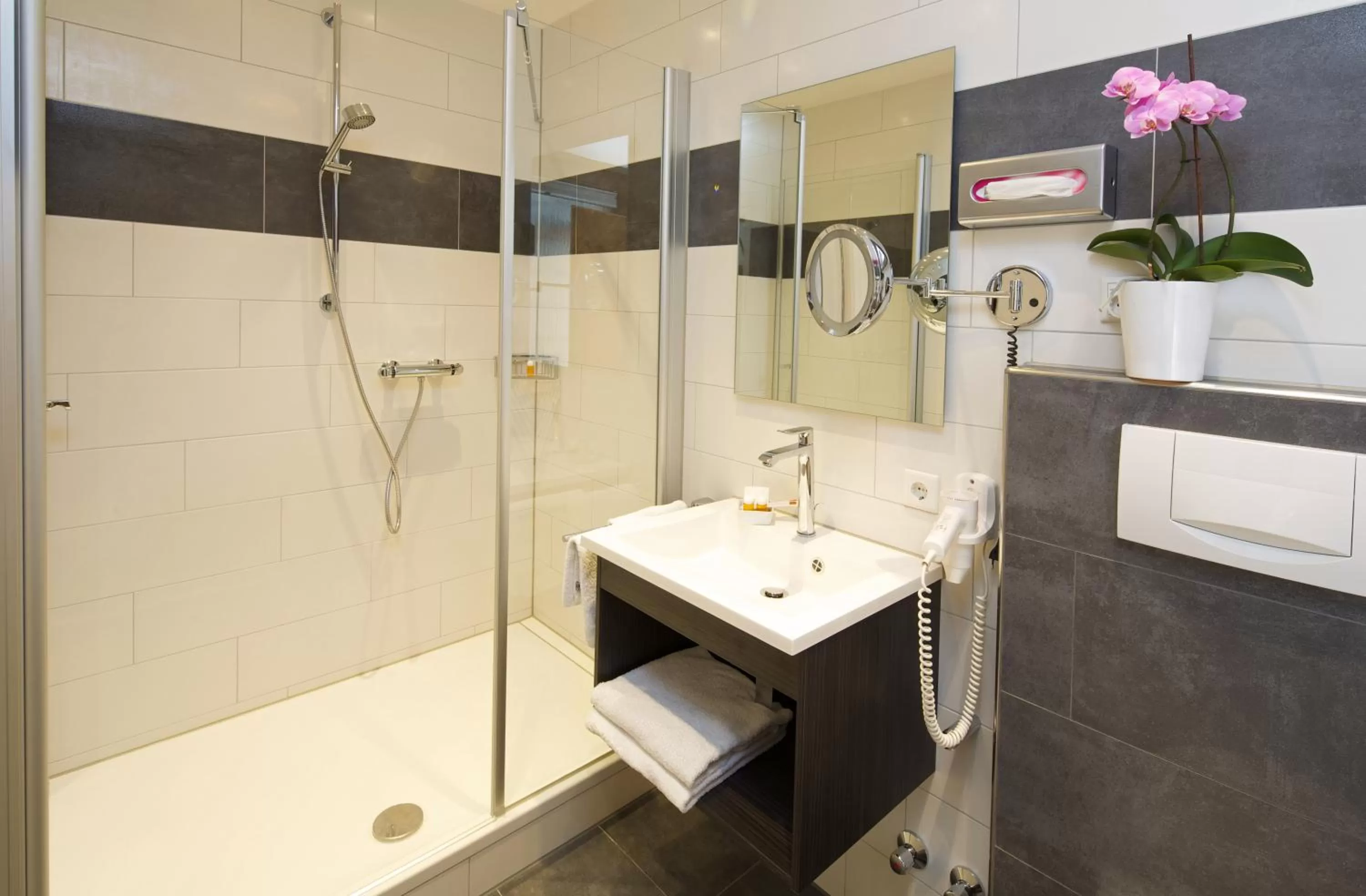 Bathroom in Hotel Warteck