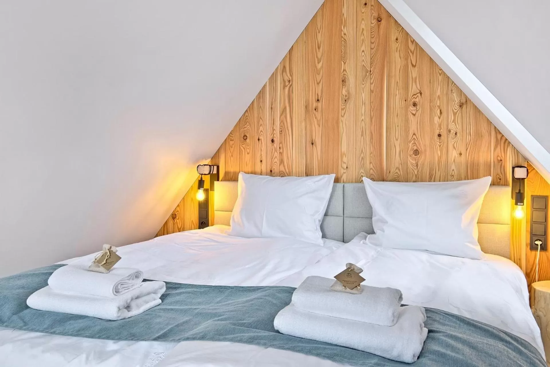 Bed in Harda House Friends & Spa