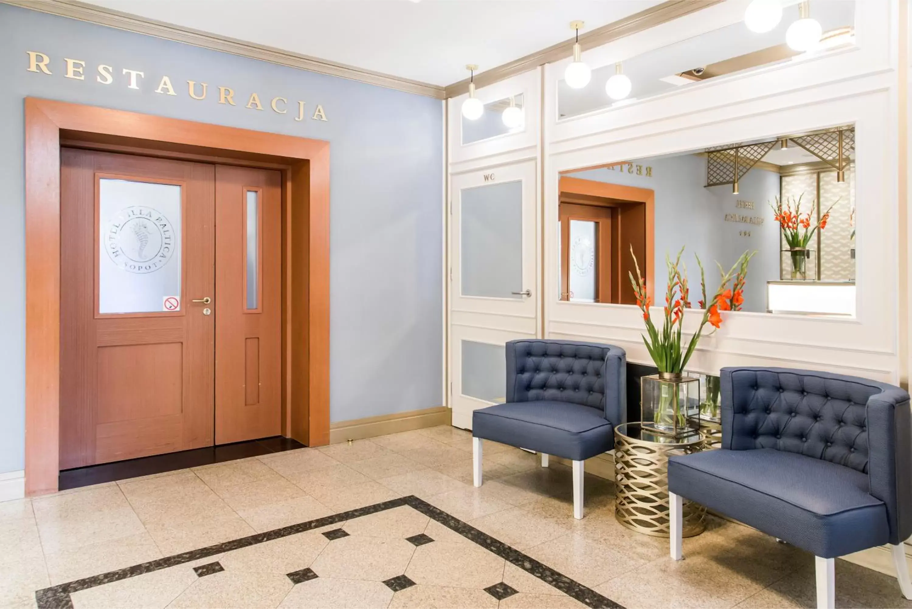 Lobby or reception in Hotel Villa Baltica Lobby or reception in Hotel Villa Baltica